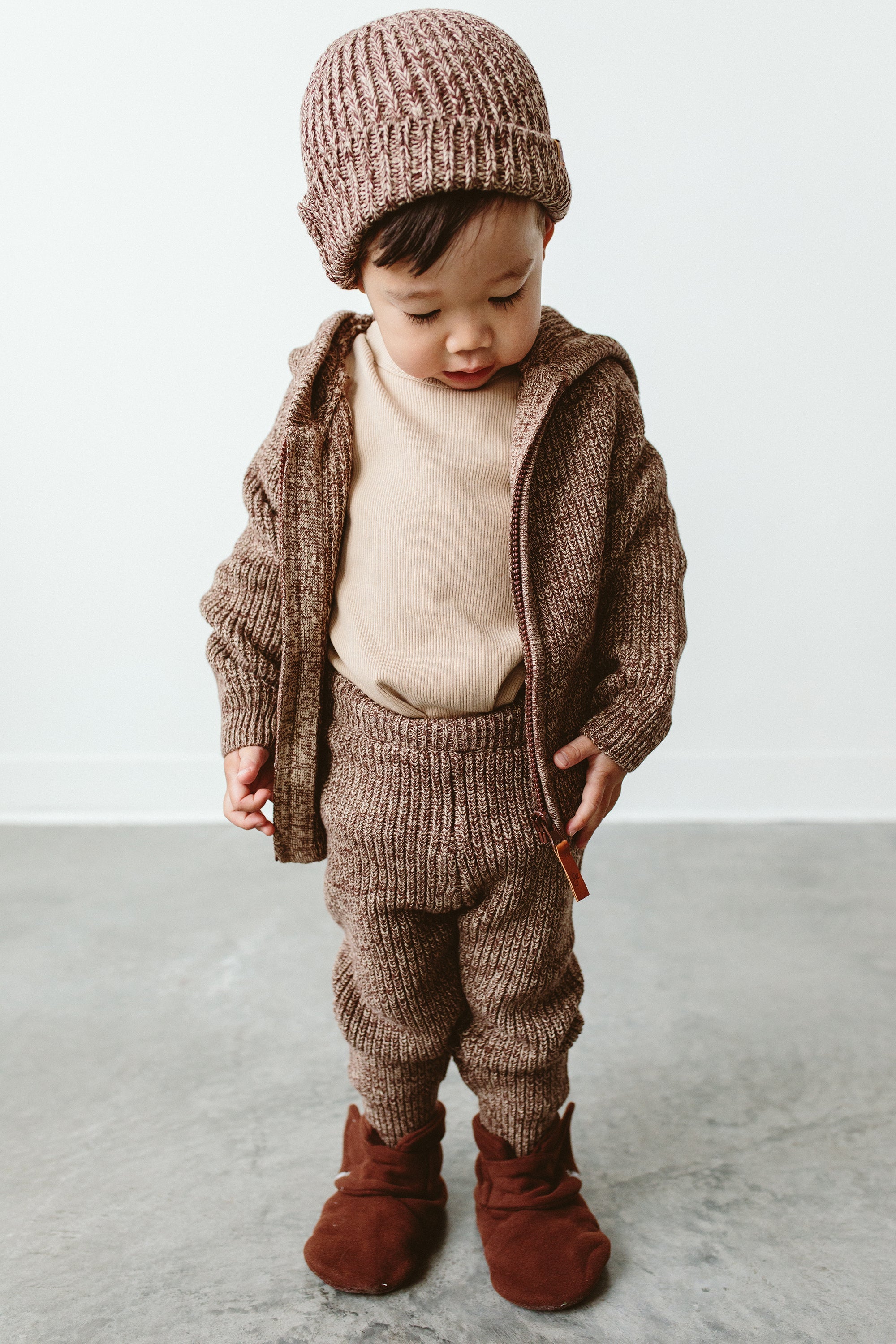 KNIT PANTS | BARK