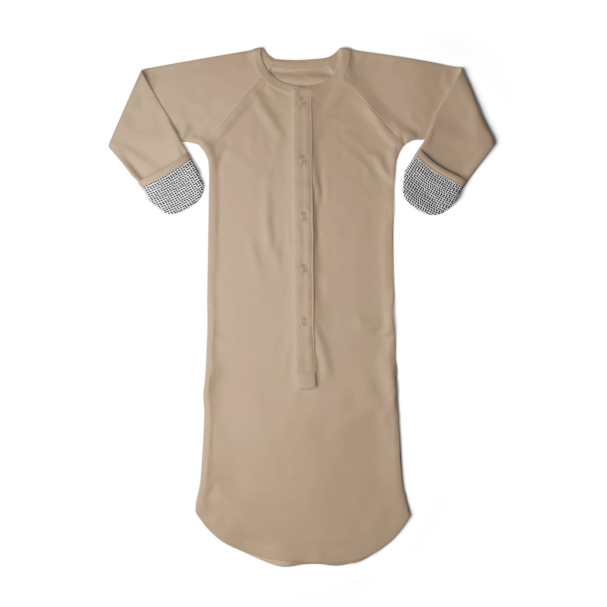 PREEMIE 24 HOUR CONVERTIBLE GOWN | SANDSTONE
