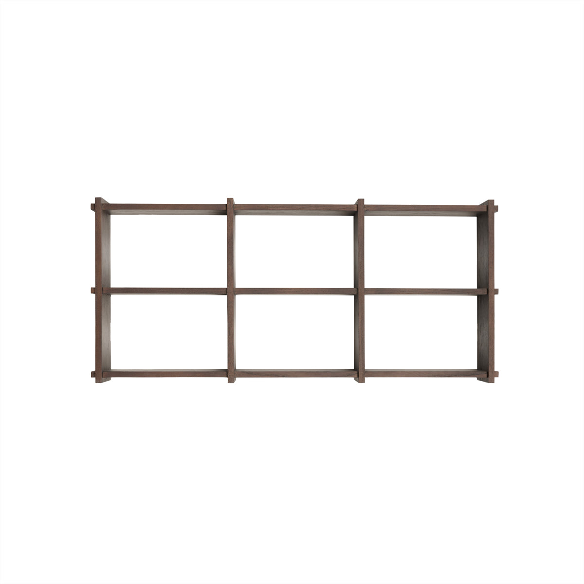 Grid Shelf - Small - Dark Nature Shelving OYOY   