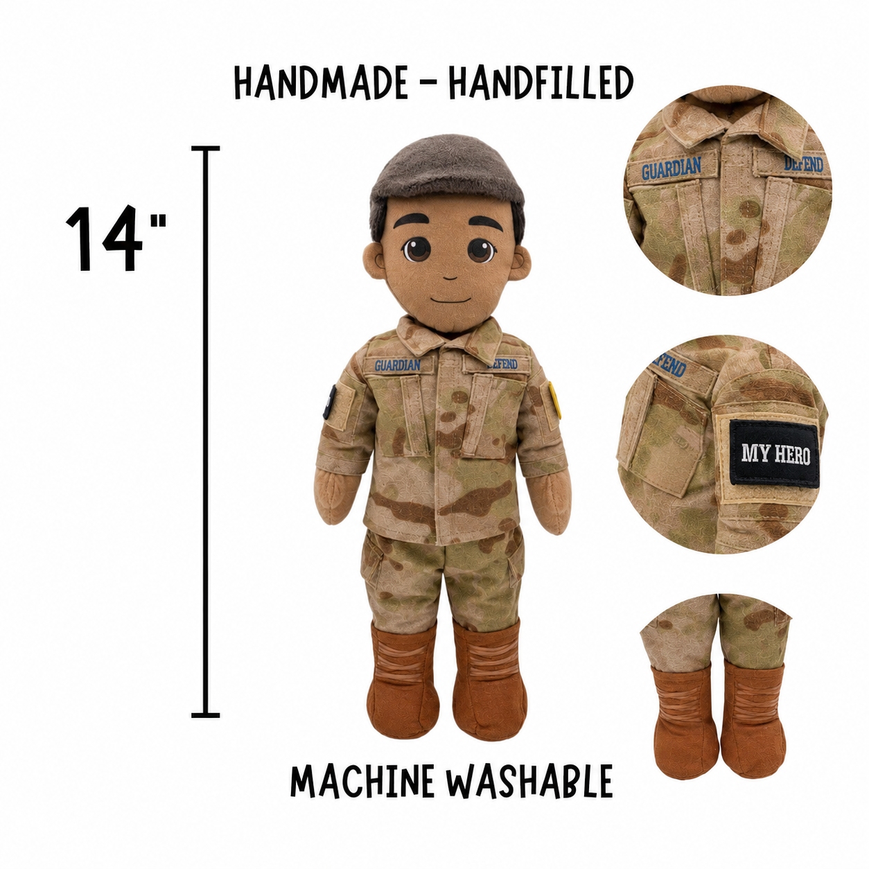 Space Force Daddy Doll | Military Doll | Recordable