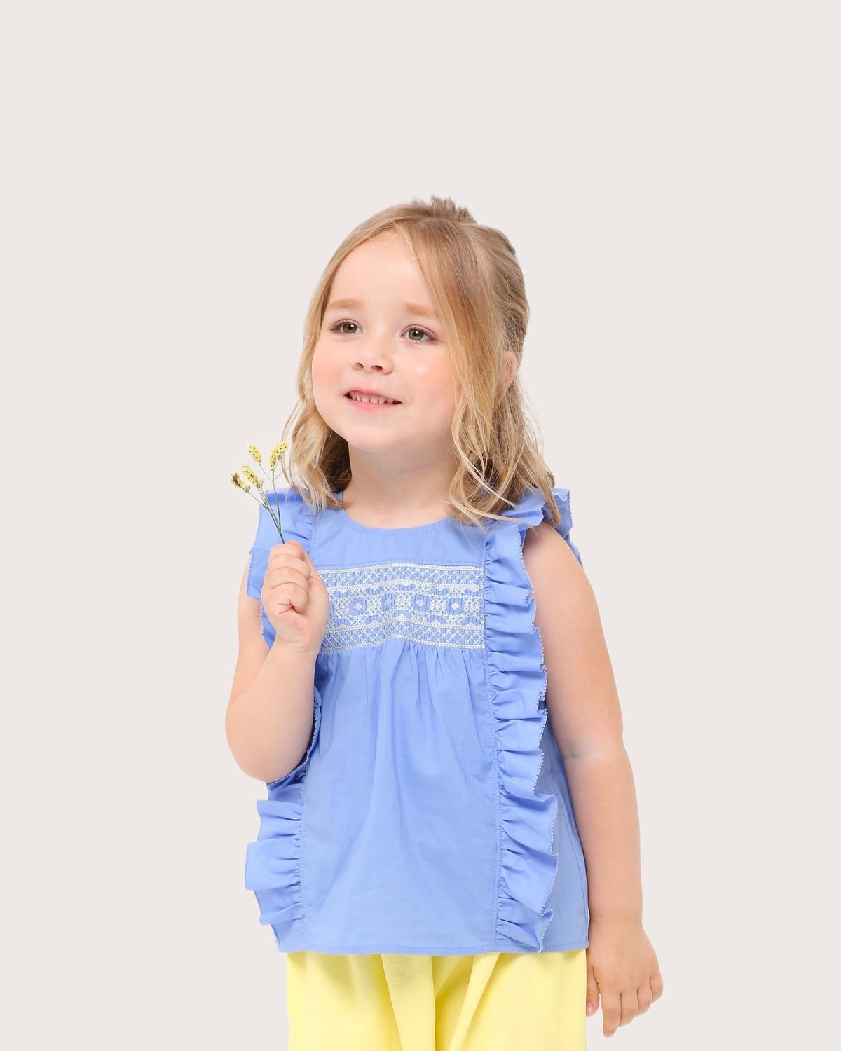 Jane Blouse - Blue