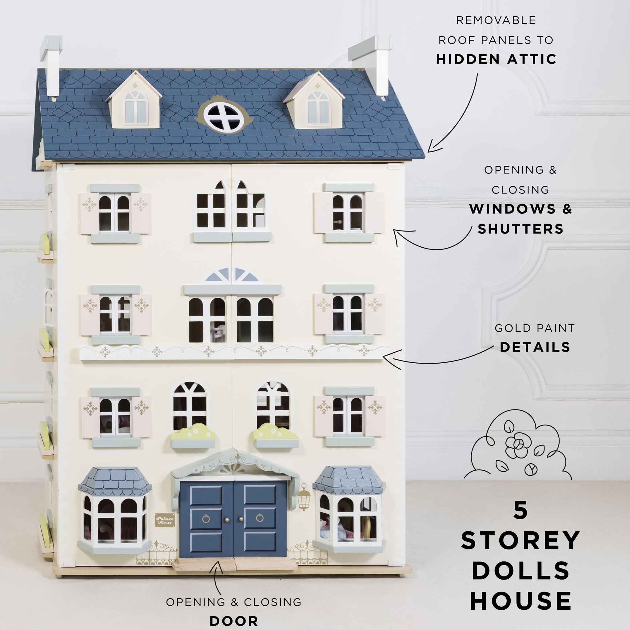 Palace Wooden Dolls House