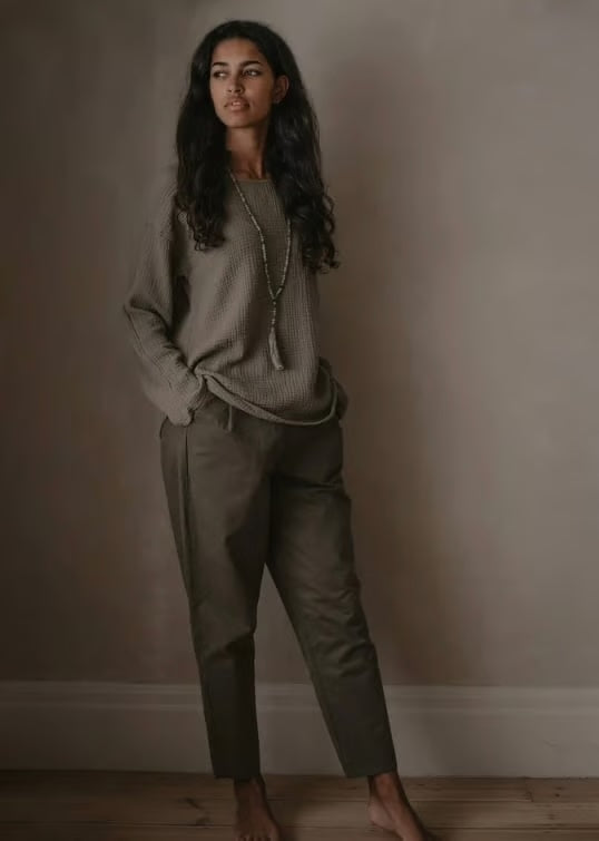 The Twill Trouser Women's - Olive