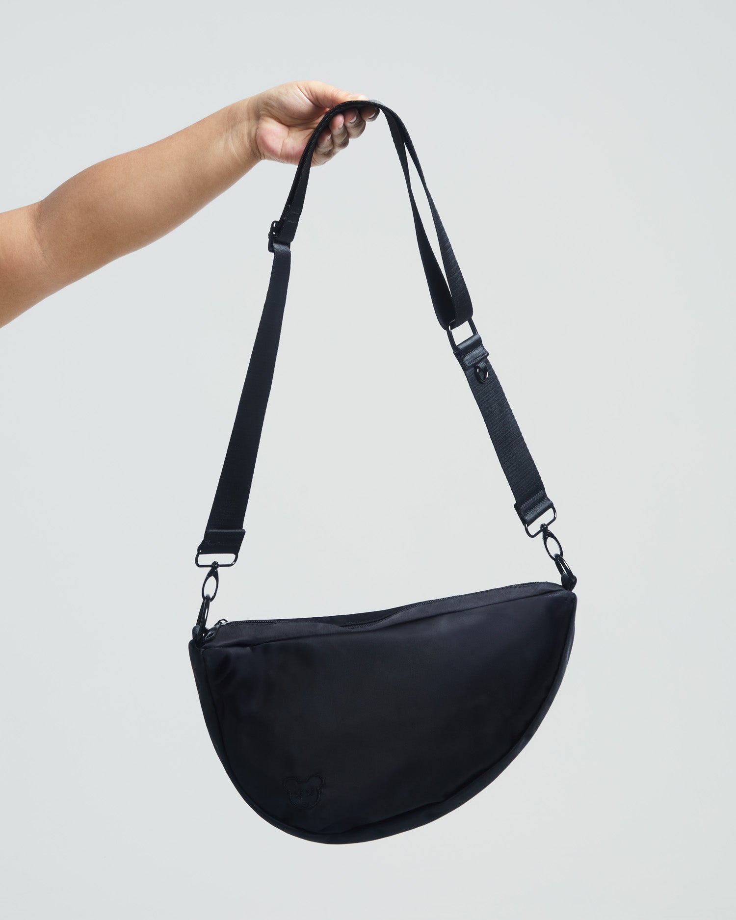 BLACK CROSSBODY BAG