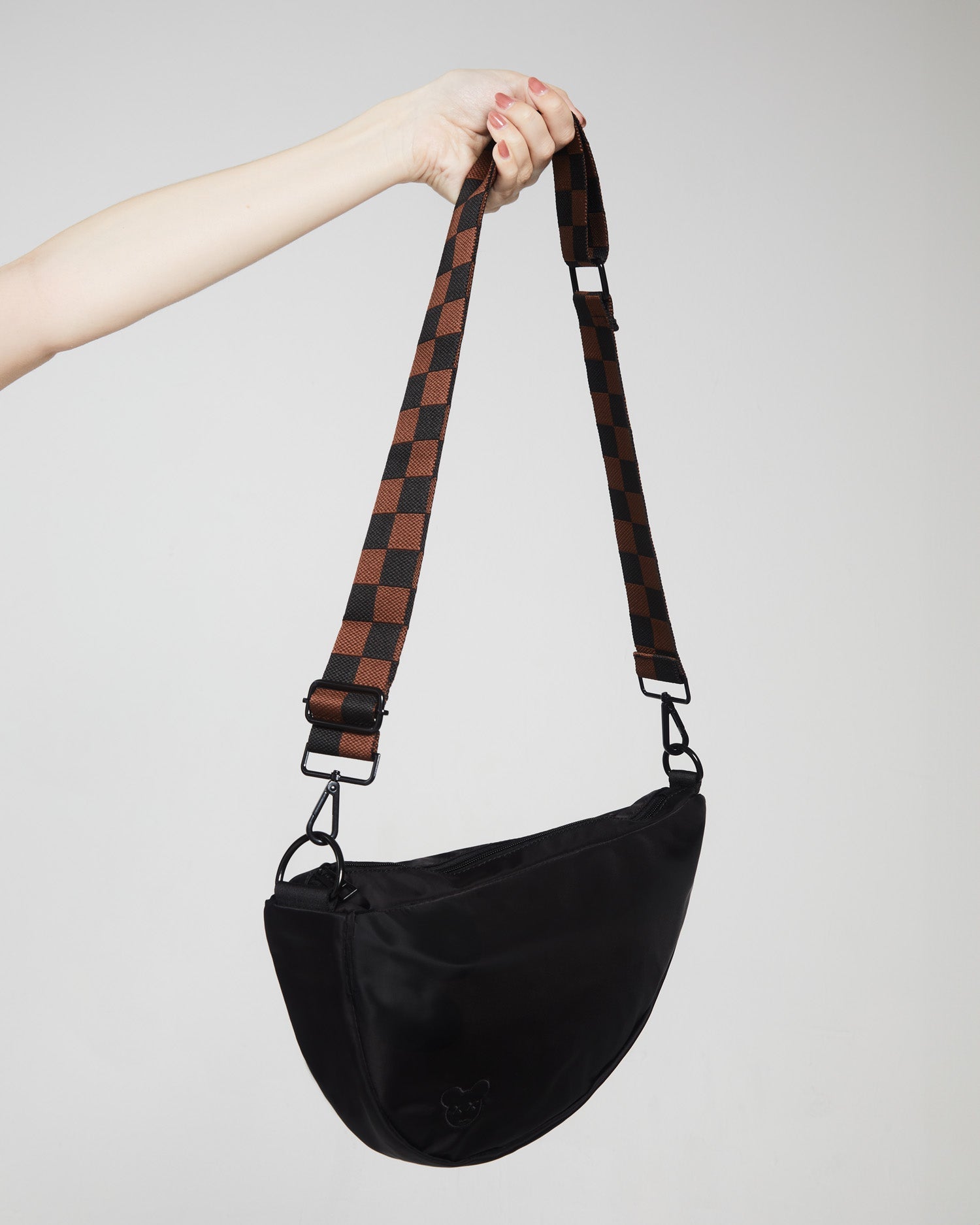 BLACK CROSSBODY BAG