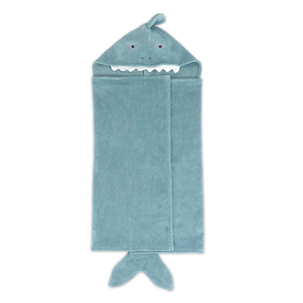 Hooded Towel- Shark