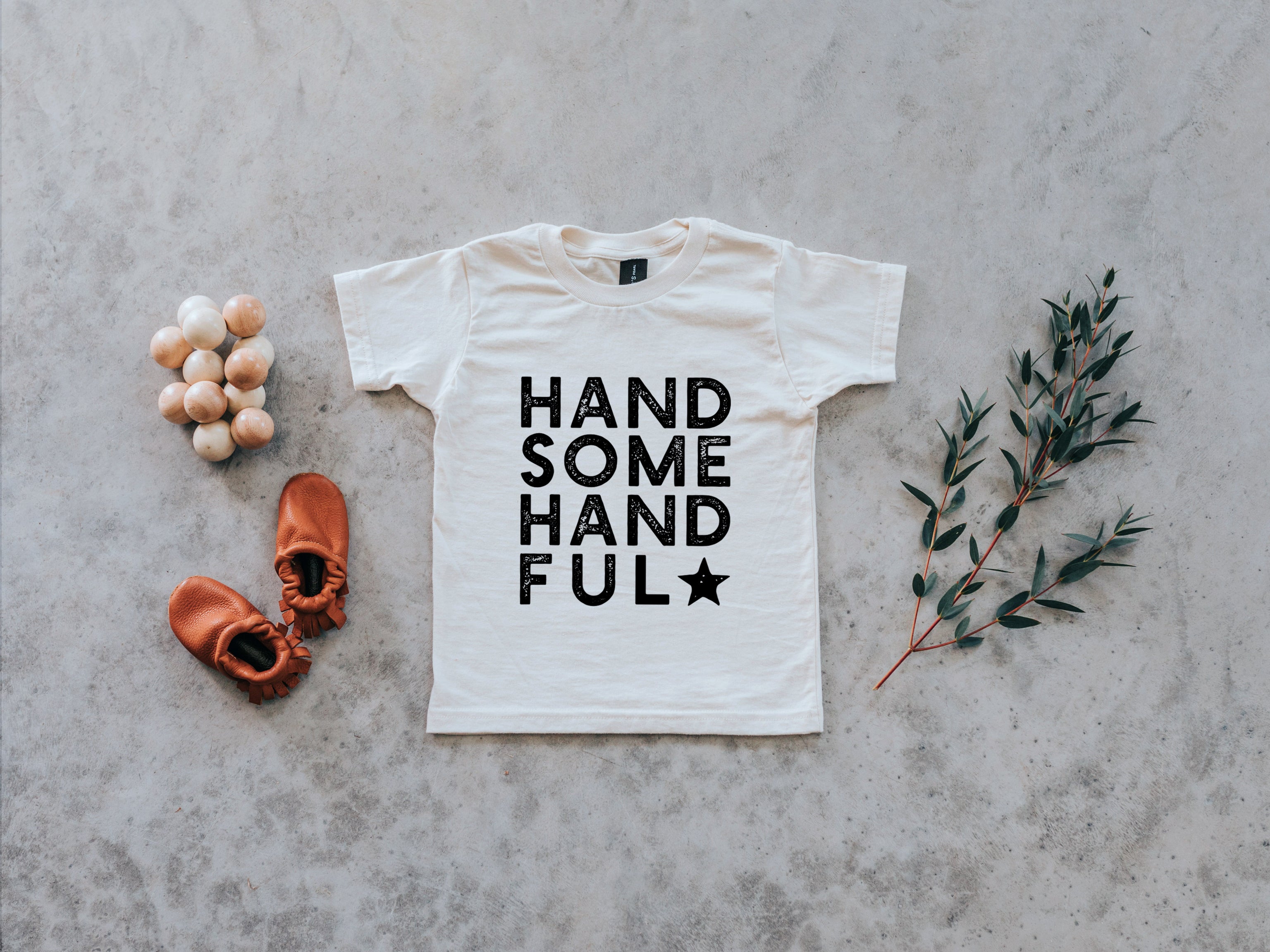 Handsome Handful Organic Baby & Kids Tee