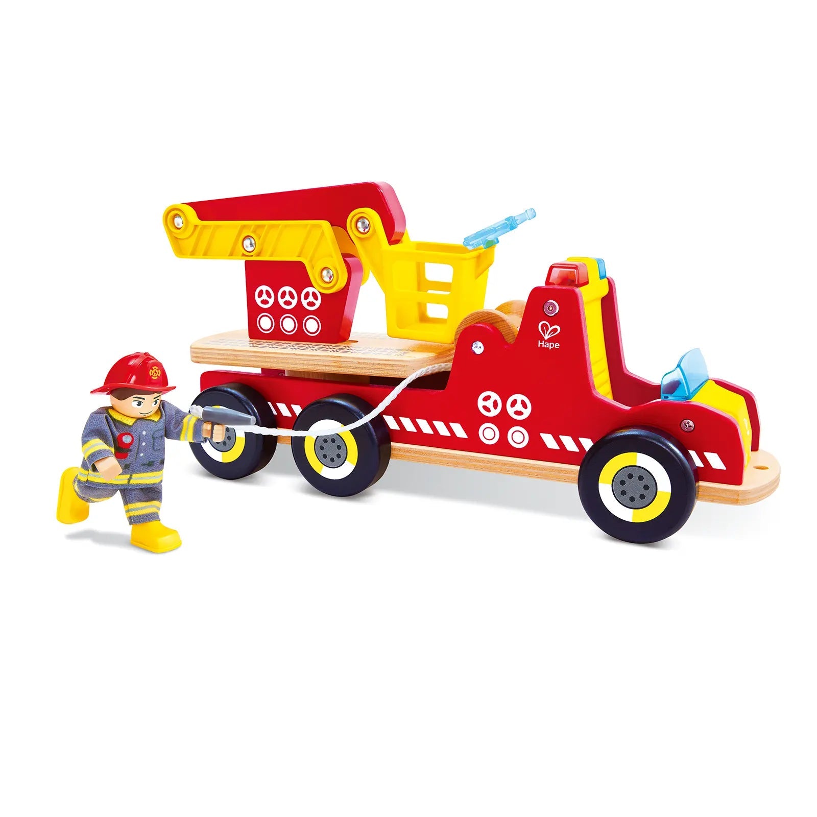 Hape Siren & Lights Fire Truck