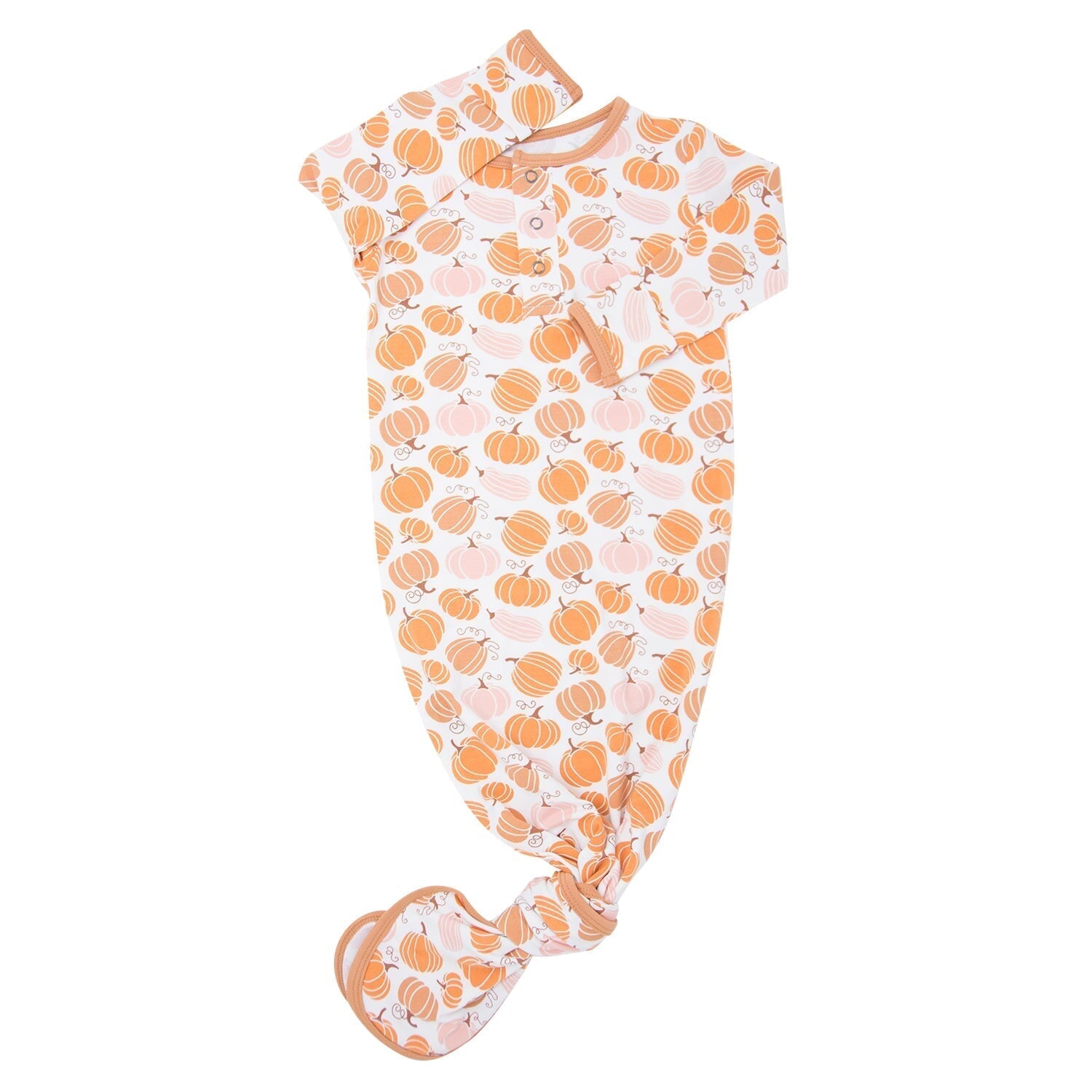 Knotted Gown - Pumpkin