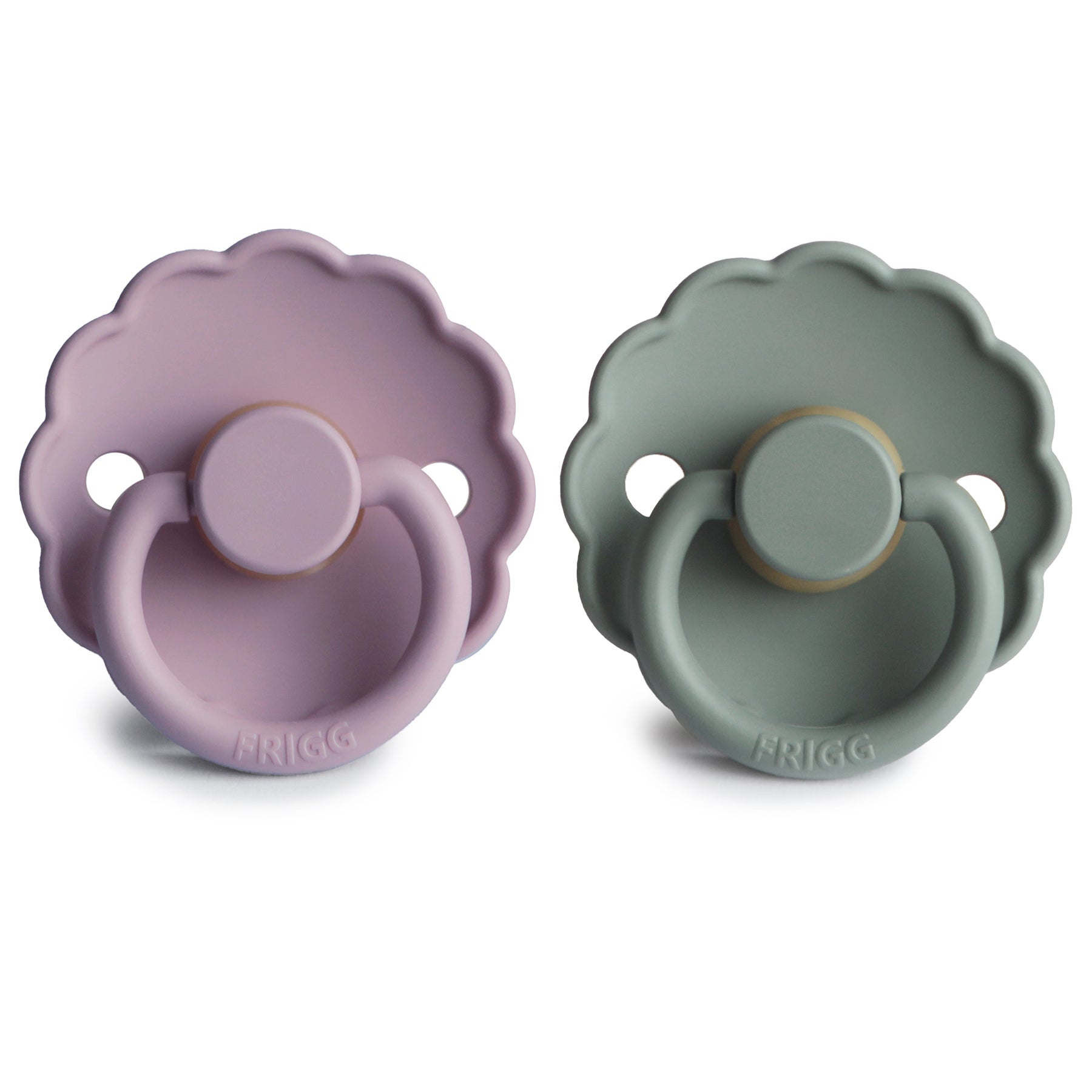 FRIGG Daisy Natural Rubber Pacifier 2-Pack FRIGG PACIFIERS Mushie   