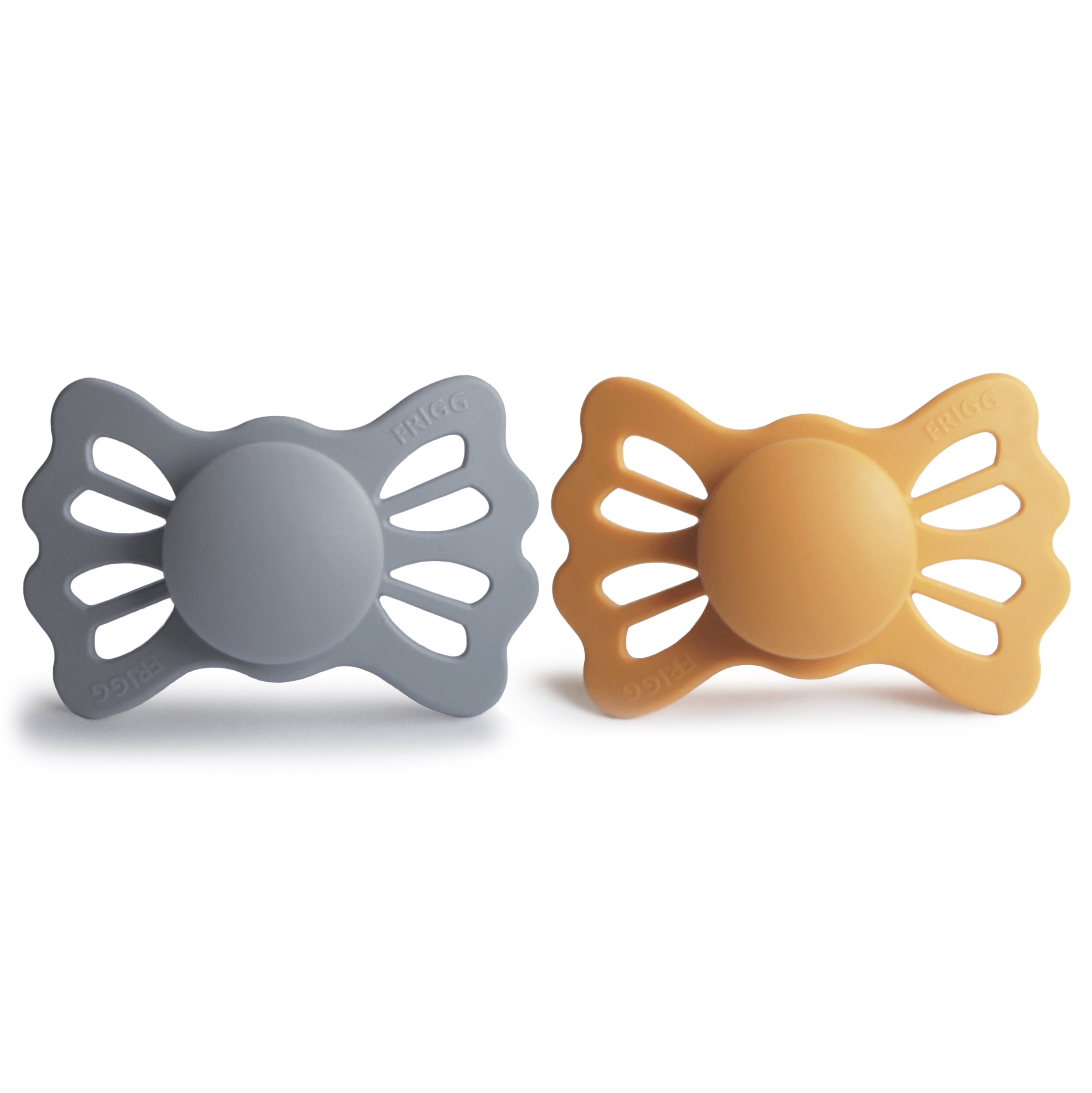 FRIGG Lucky Symmetrical Silicone Pacifier 2-Pack (6-18 Months) FRIGG PACIFIERS Mushie   