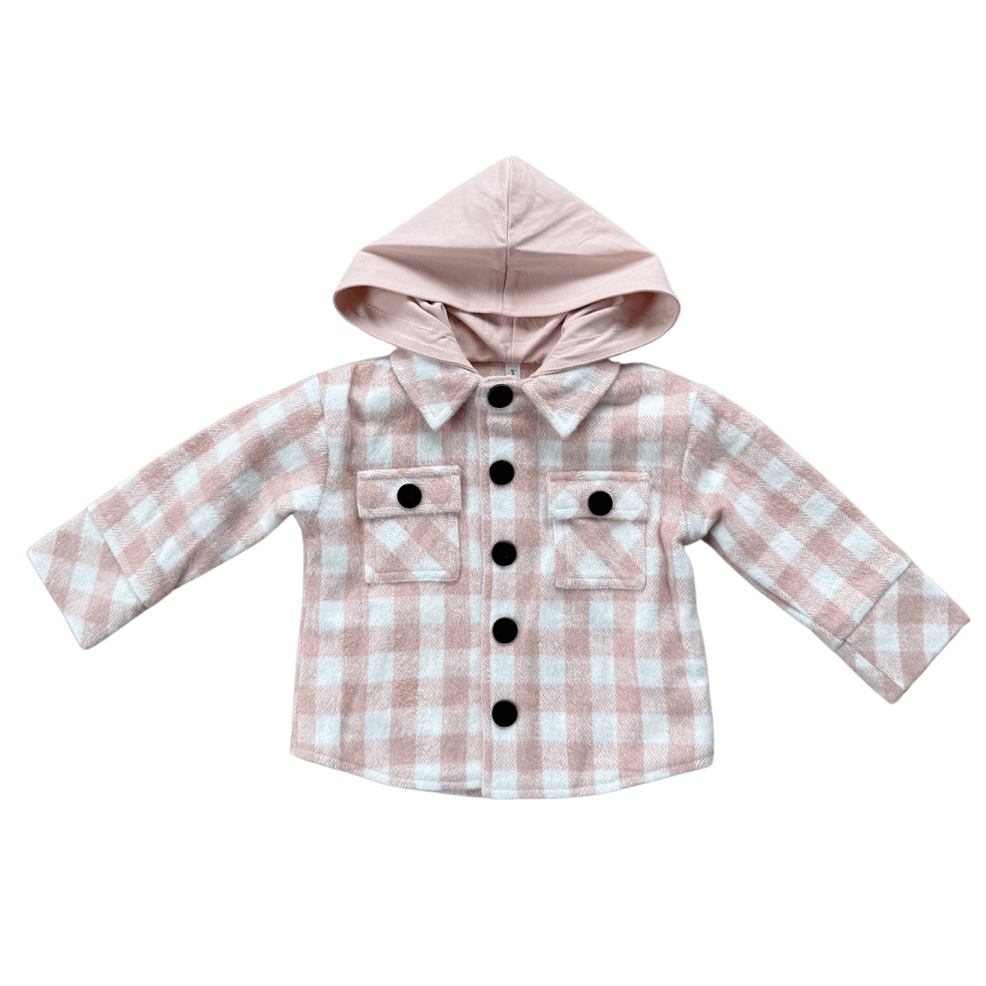 Girl's Hooded Shacket