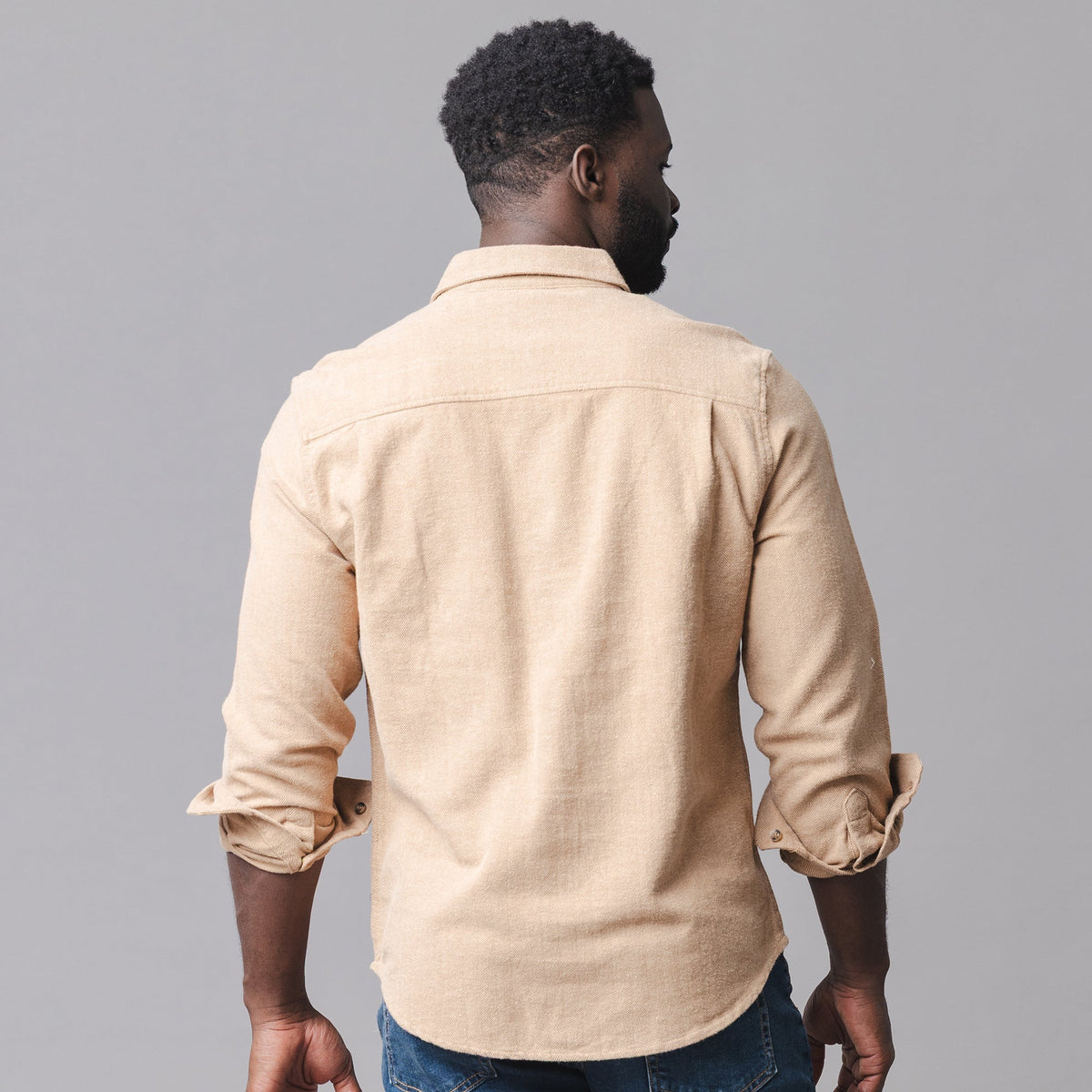 Organic Flannel Double Pocket Shirt