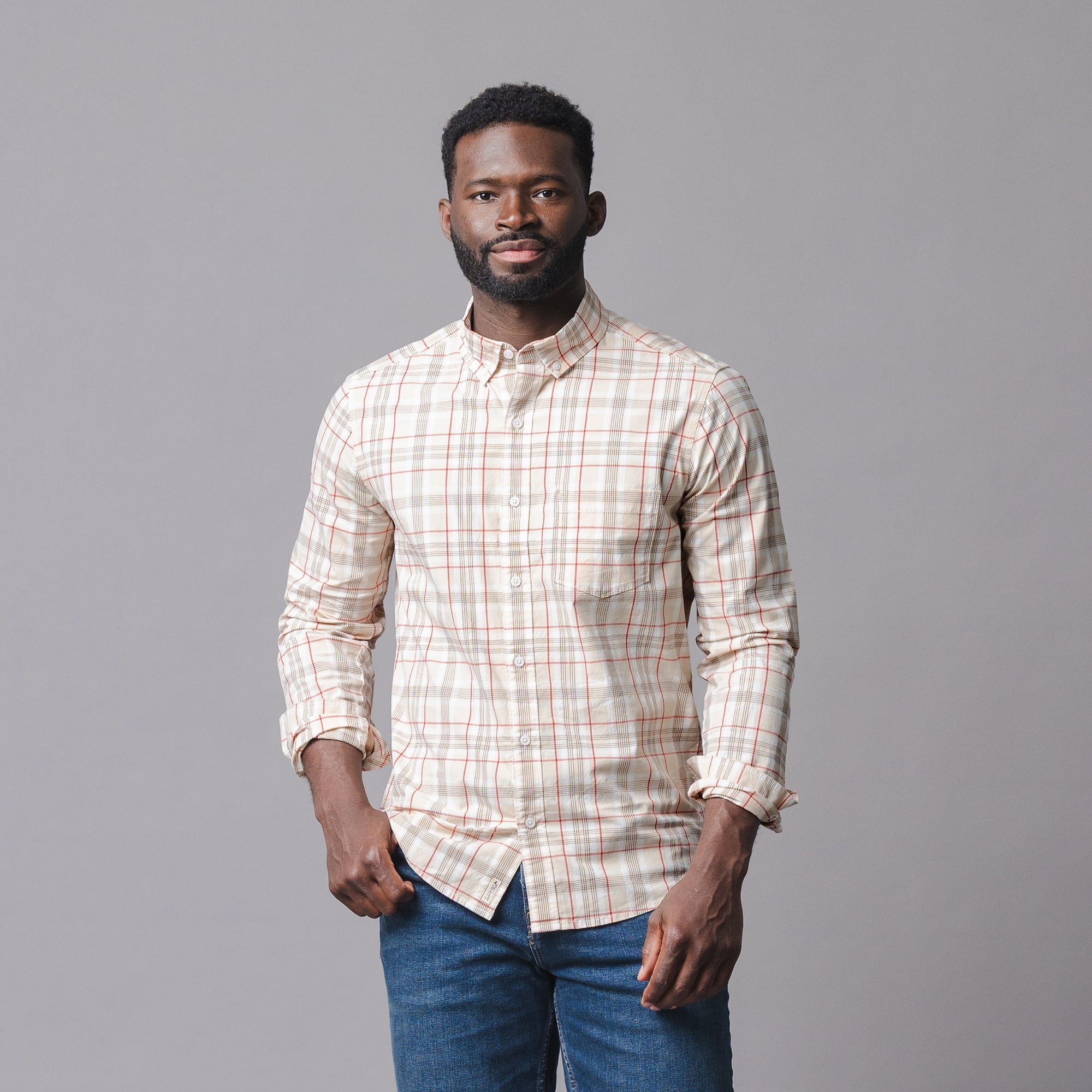 Organic Stretch Poplin Shirt
