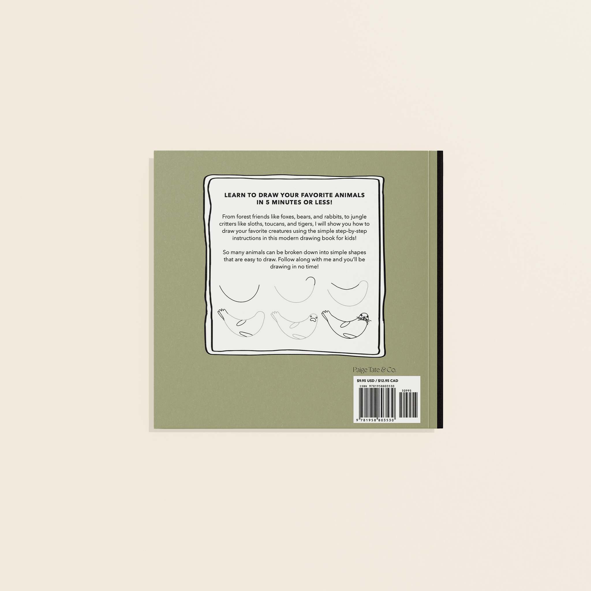 All the Animals: How to Draw Books for Kids [Mini]