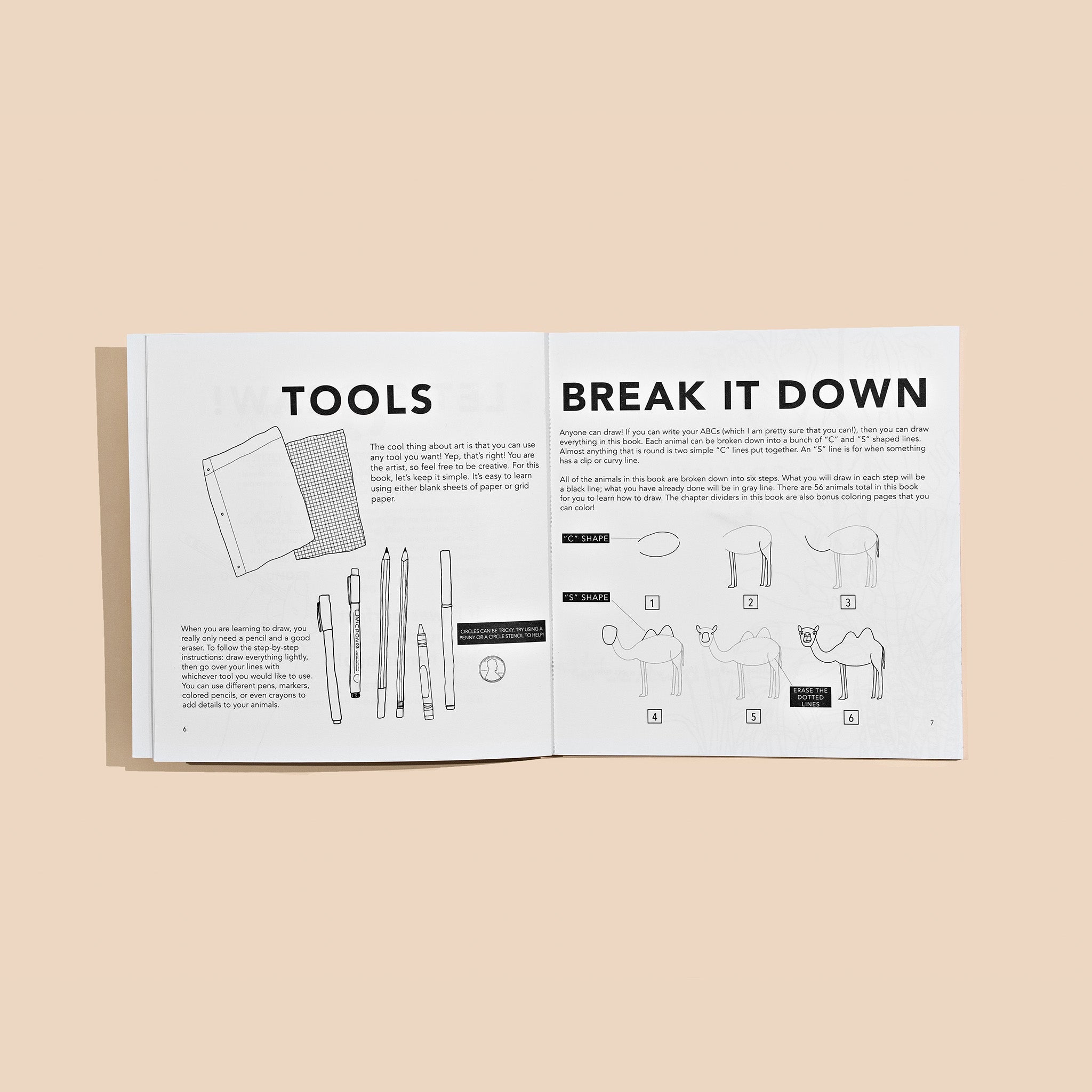 All the Animals: How to Draw Books for Kids