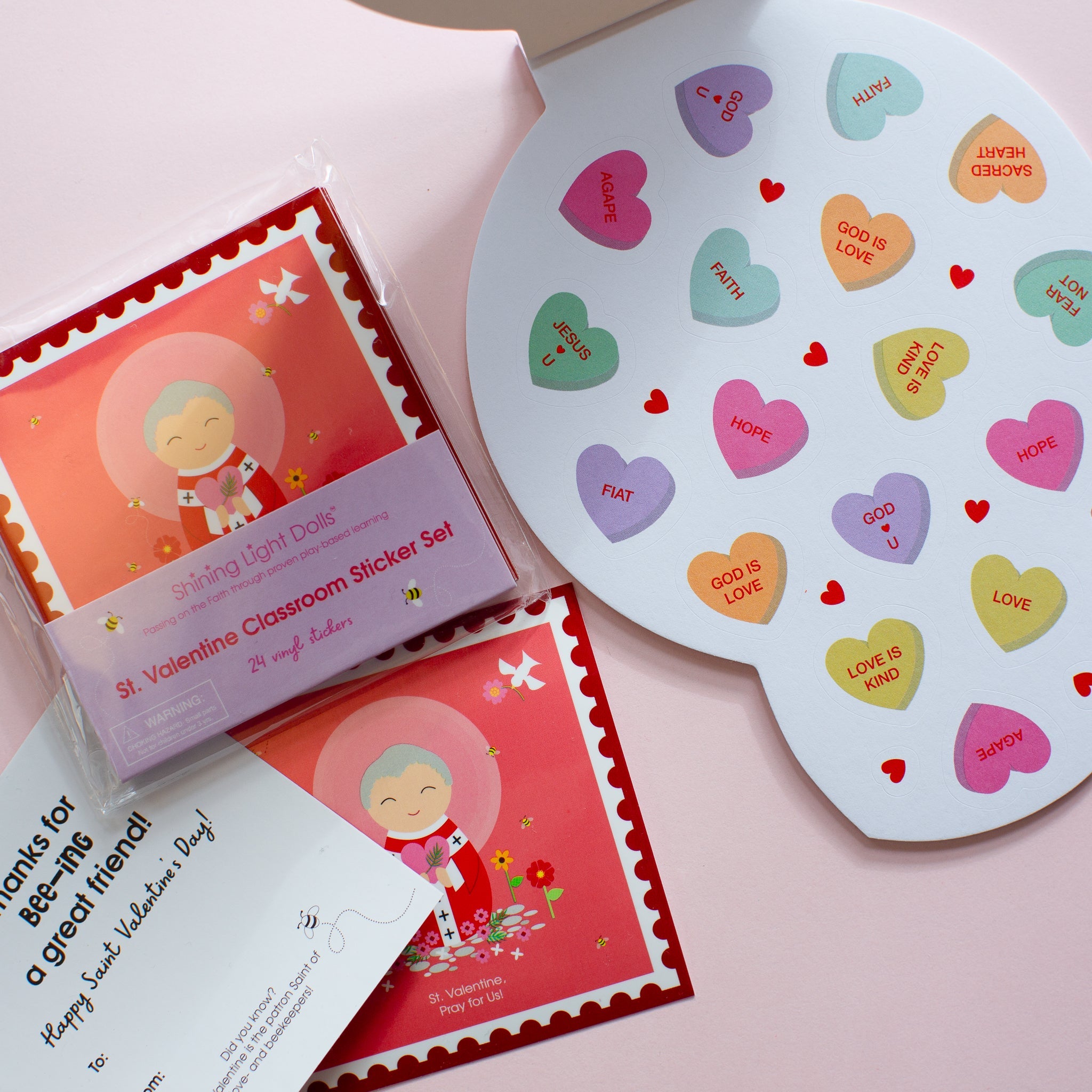 St. Valentine Sticker Book