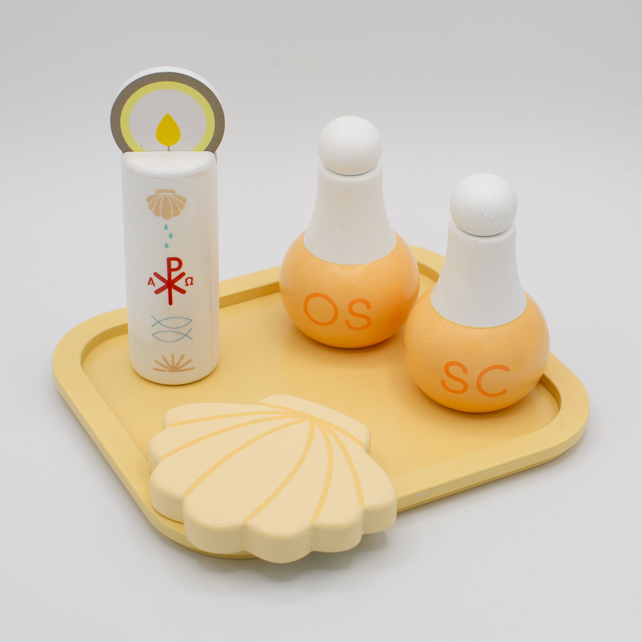 Wooden Baptism Playset