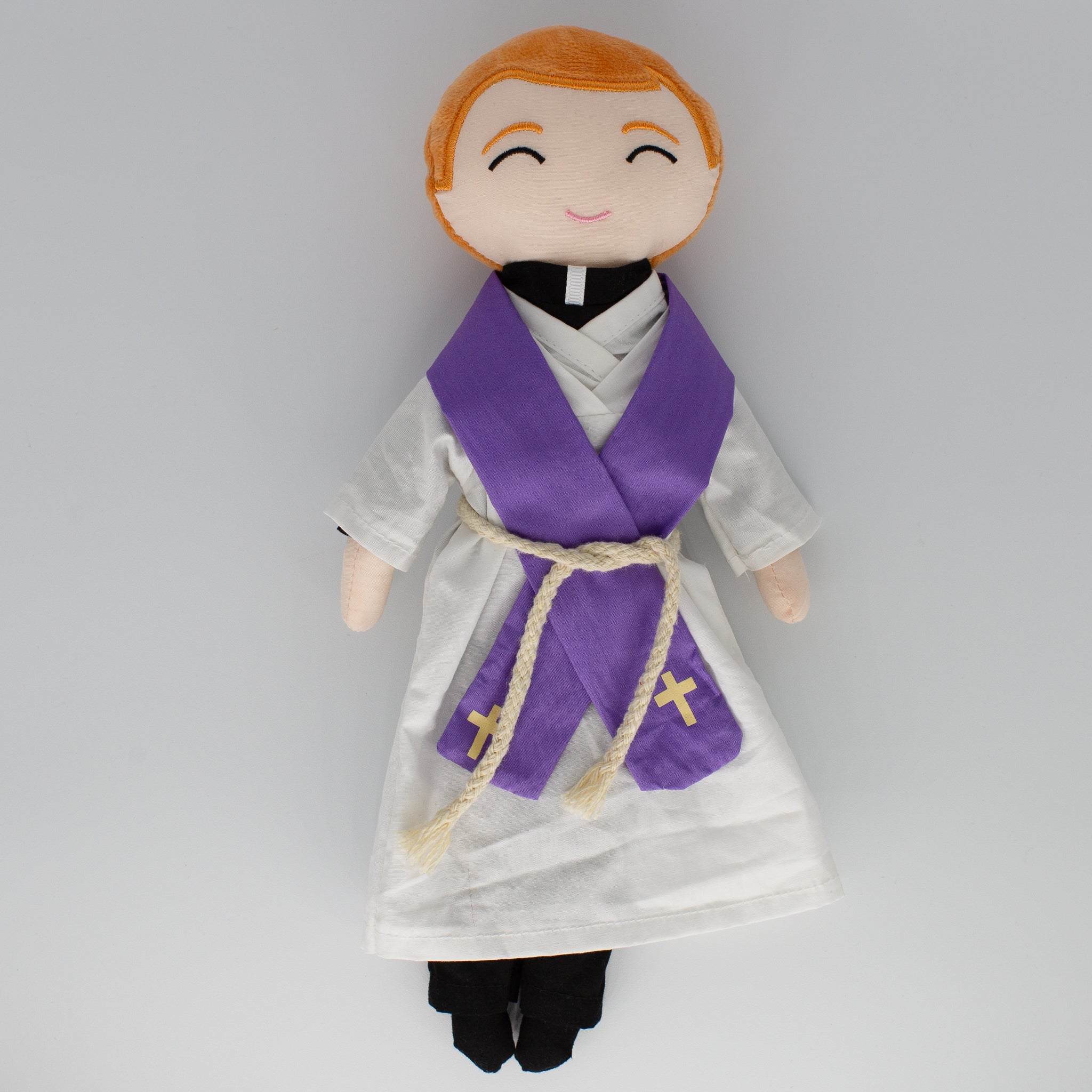 Father Paul Catholic Priest Rag Doll 14 Piece Set