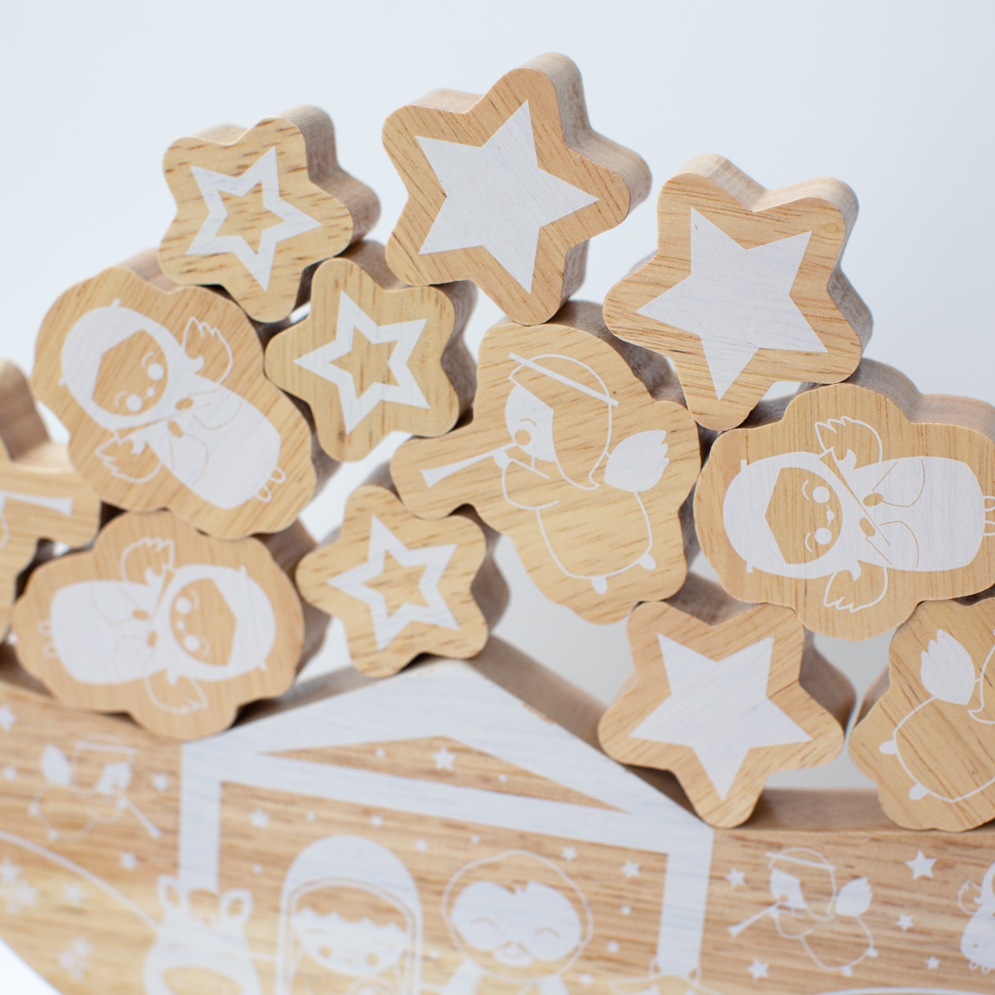 Nativity Wooden Balance Game