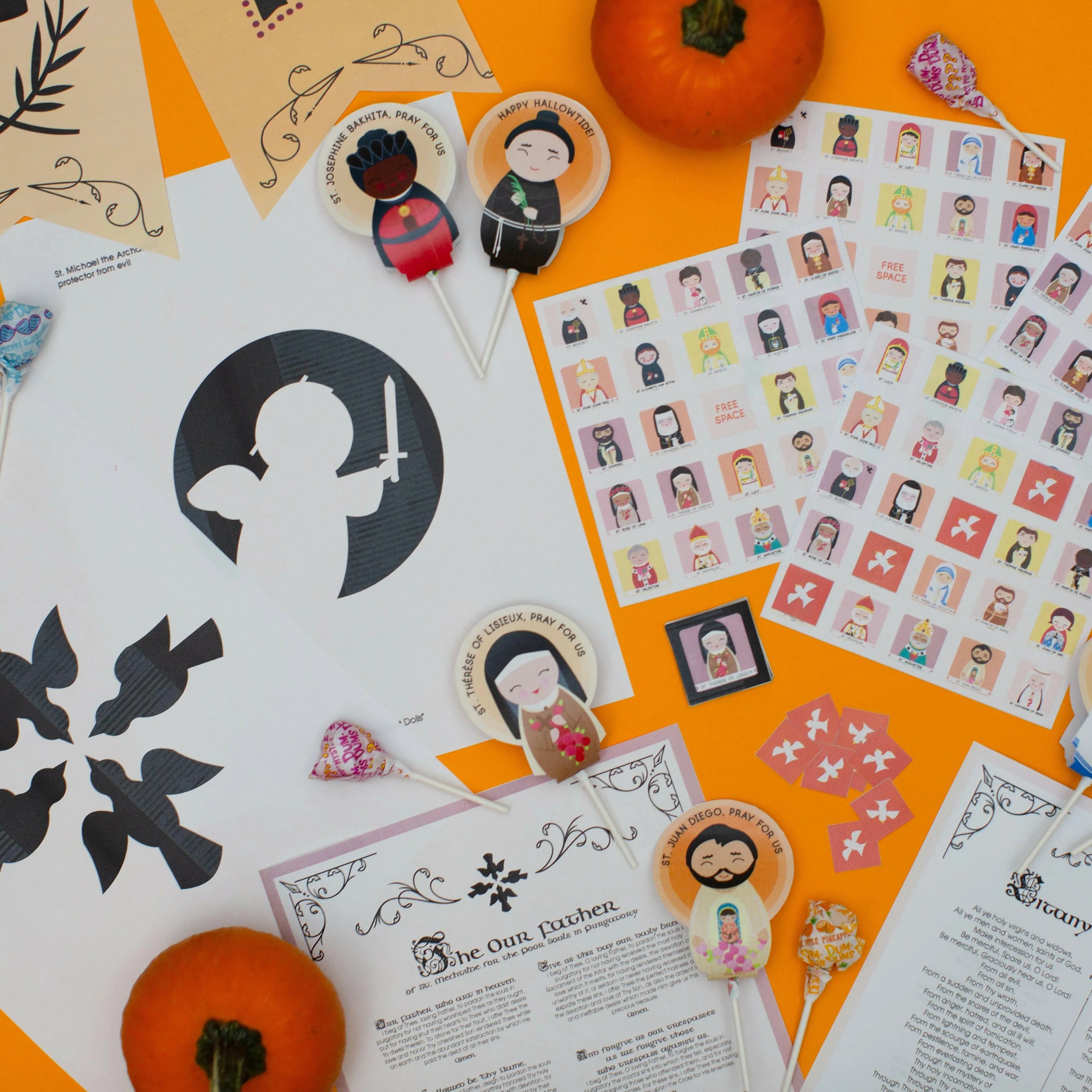 Hallowtide, Halloween, All Saint's Day and All Souls' Day! Feast Day Kit - Digital Download