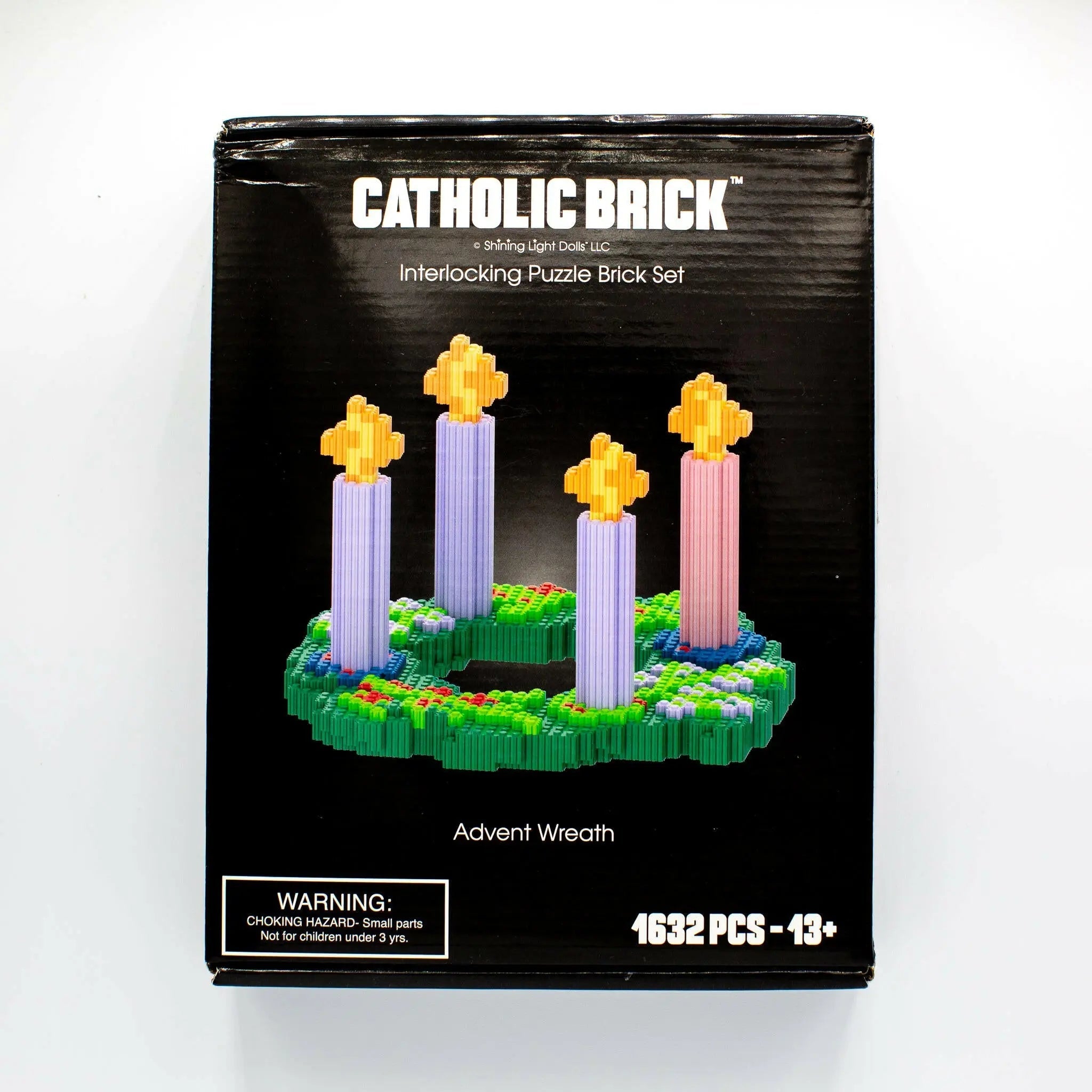 Catholic Brick - Advent Wreath Interlocking Brick 3D Model