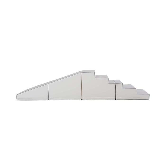 4 Piece Soft Play Step and Slide Set - Transformer