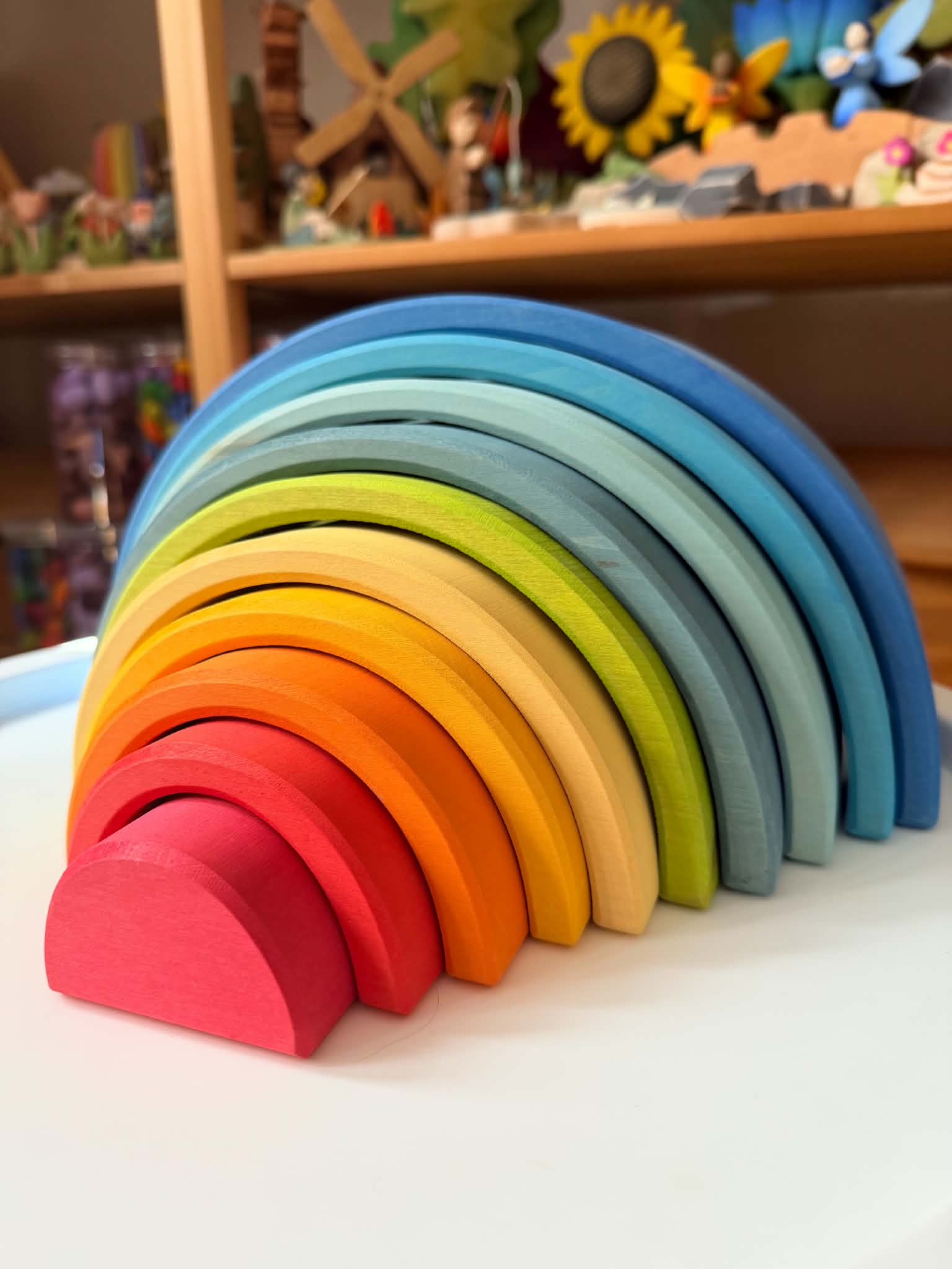 **Pre-order (Ships in 2-3 Weeks)**10-Piece Stained Sunrise Rainbow — Limited Edition