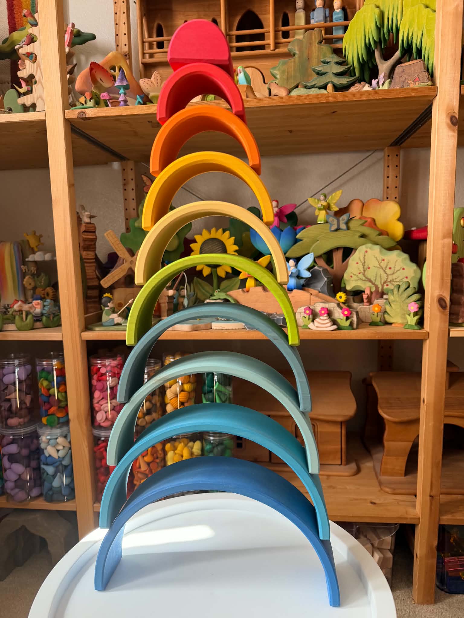**Pre-order (Ships in 2-3 Weeks)**10-Piece Stained Sunrise Rainbow — Limited Edition