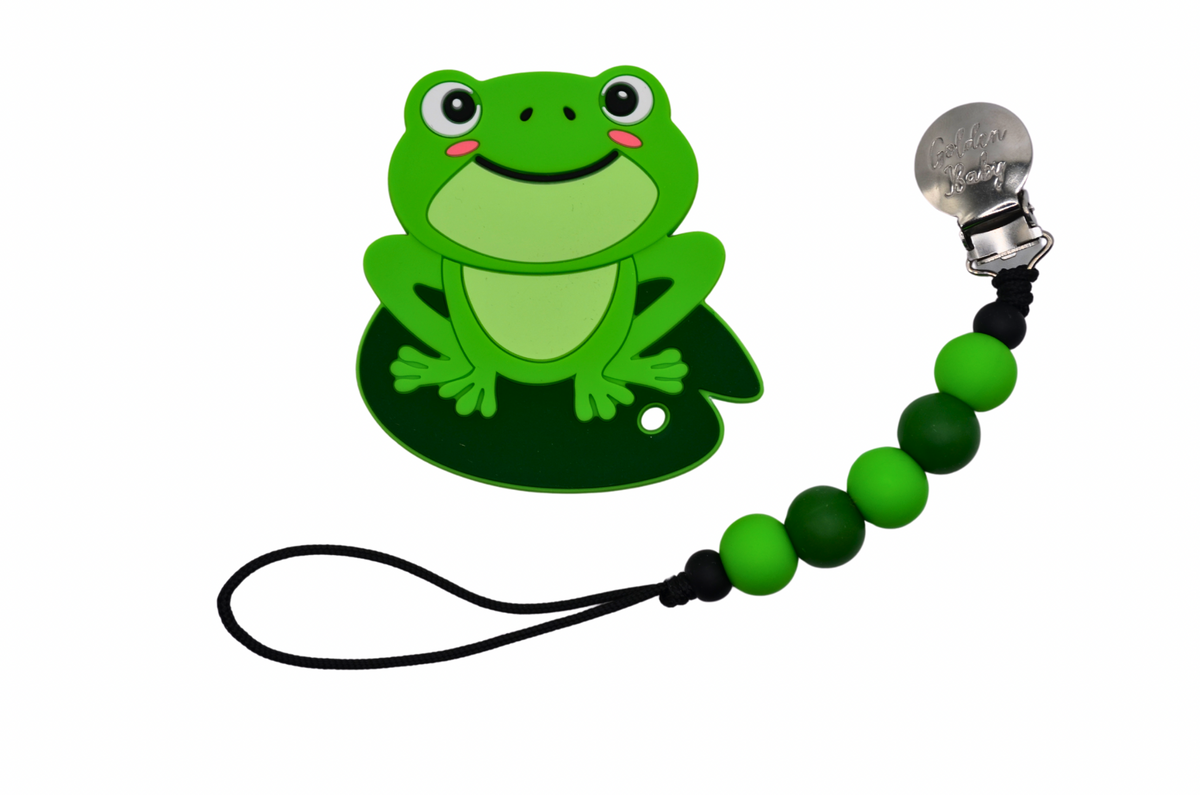 Frog Teether Set