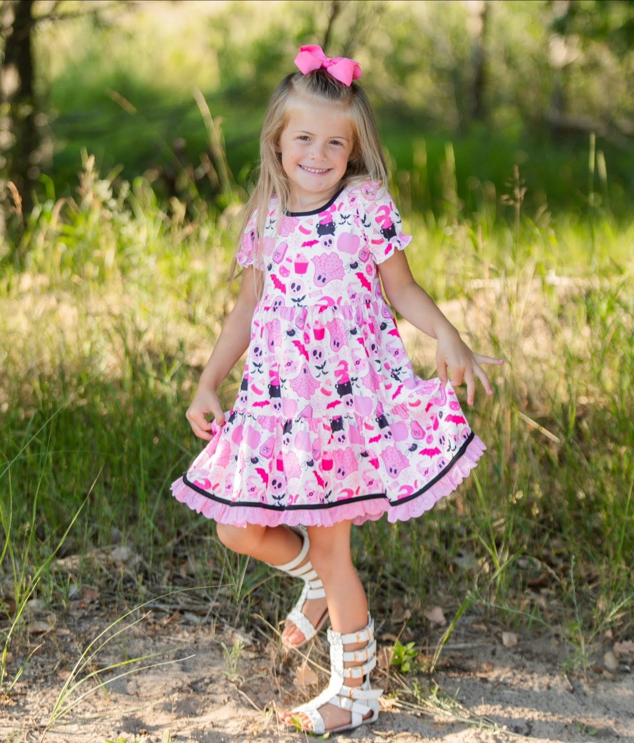 Sweet & Spooky Twirl Dress