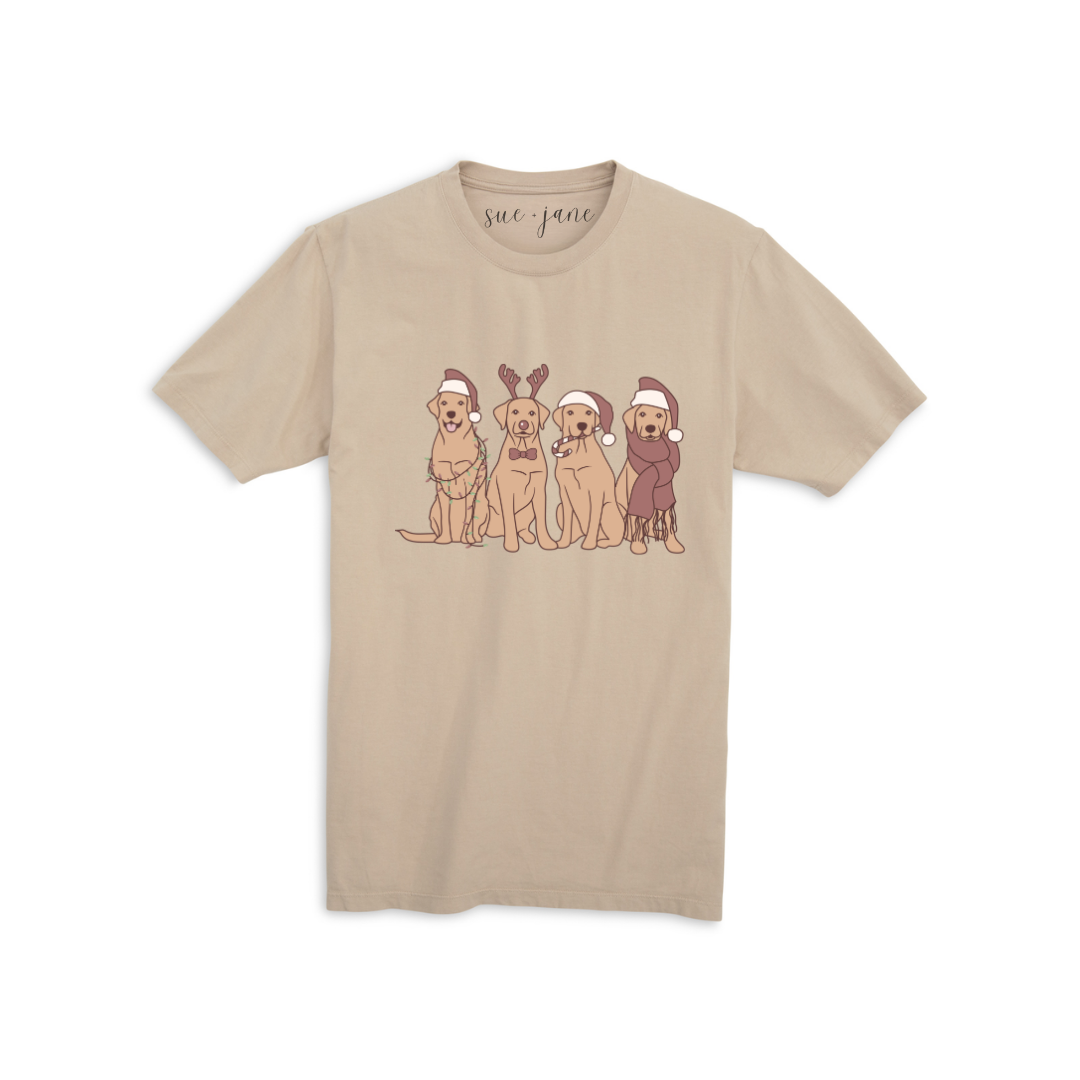 Holiday Pups Organic Cotton Tee