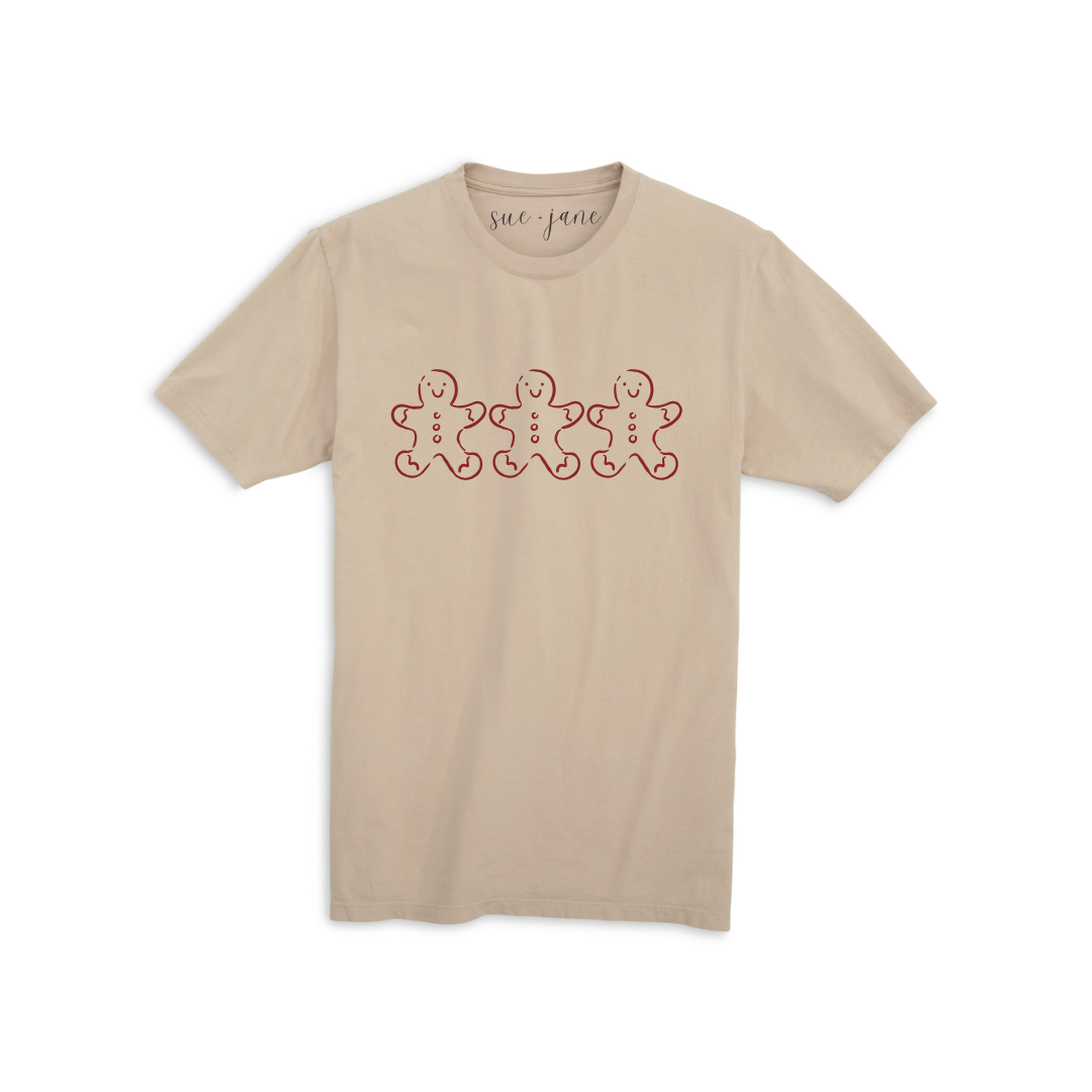 Gingerbread Organic Cotton Tee