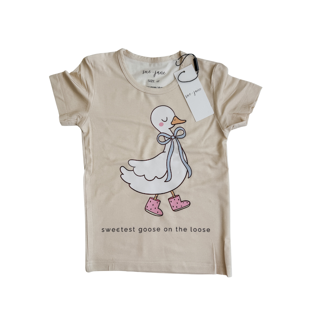 Sweetest Goose Bamboo Tee