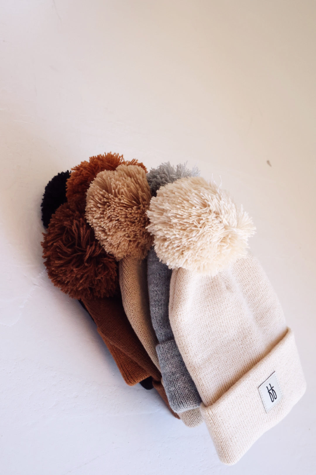 ff Knit Pom Top Beanie | Chestnut