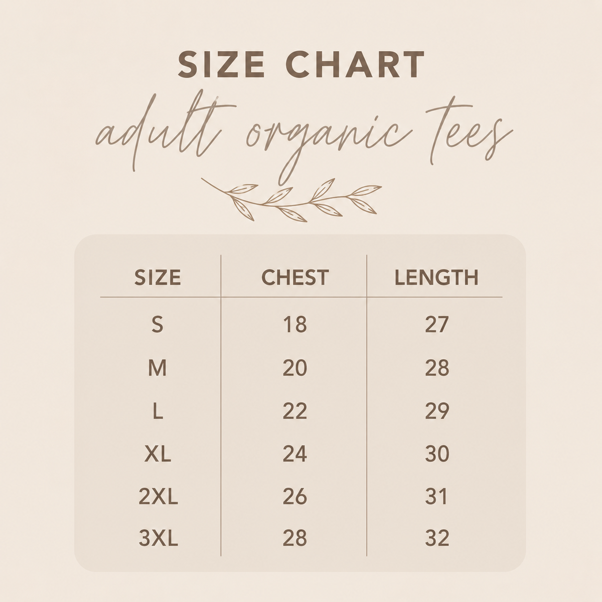 Neutral Boho Mama Organic Cotton Tee