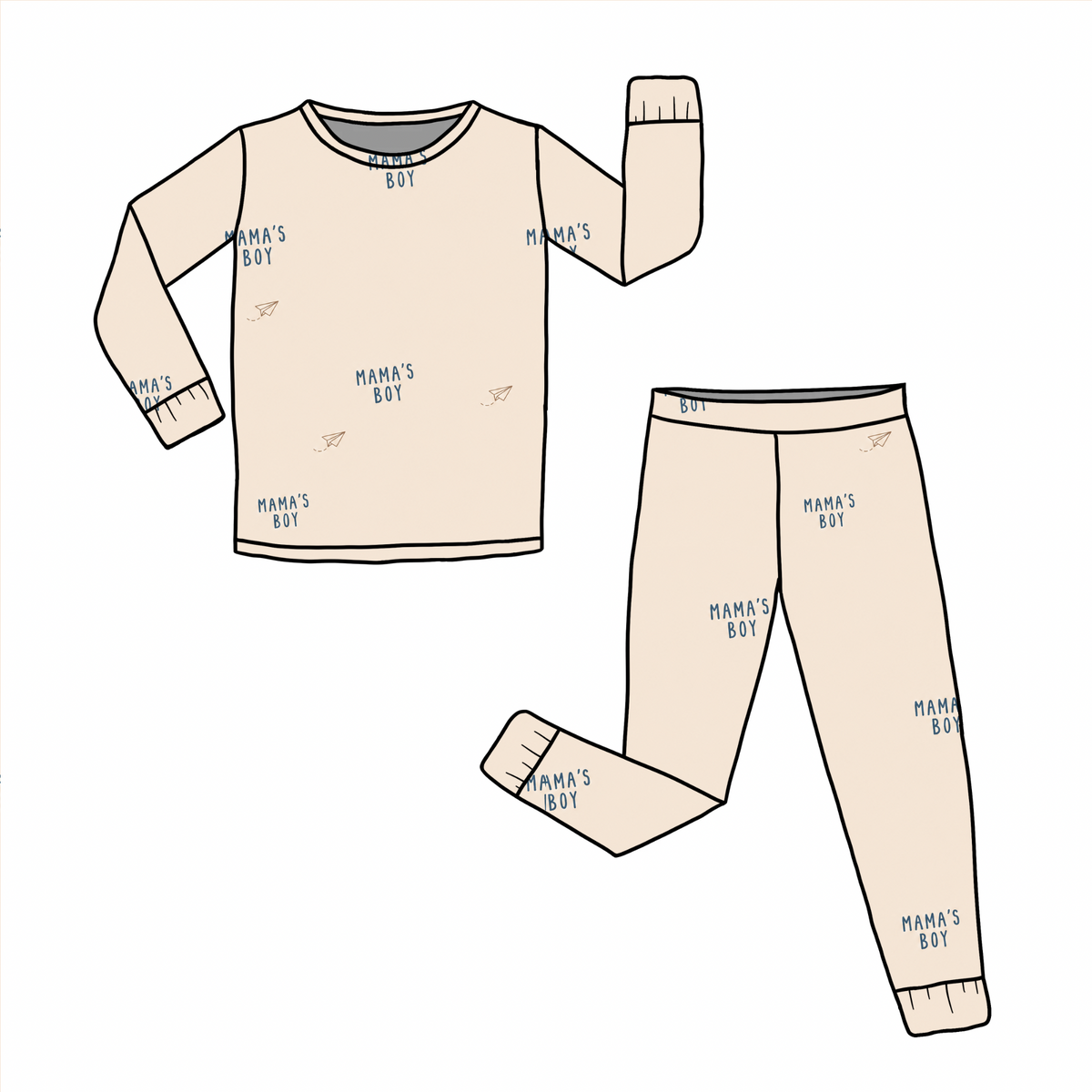 PREORDER Love Letters To Mama Bamboo Pajamas