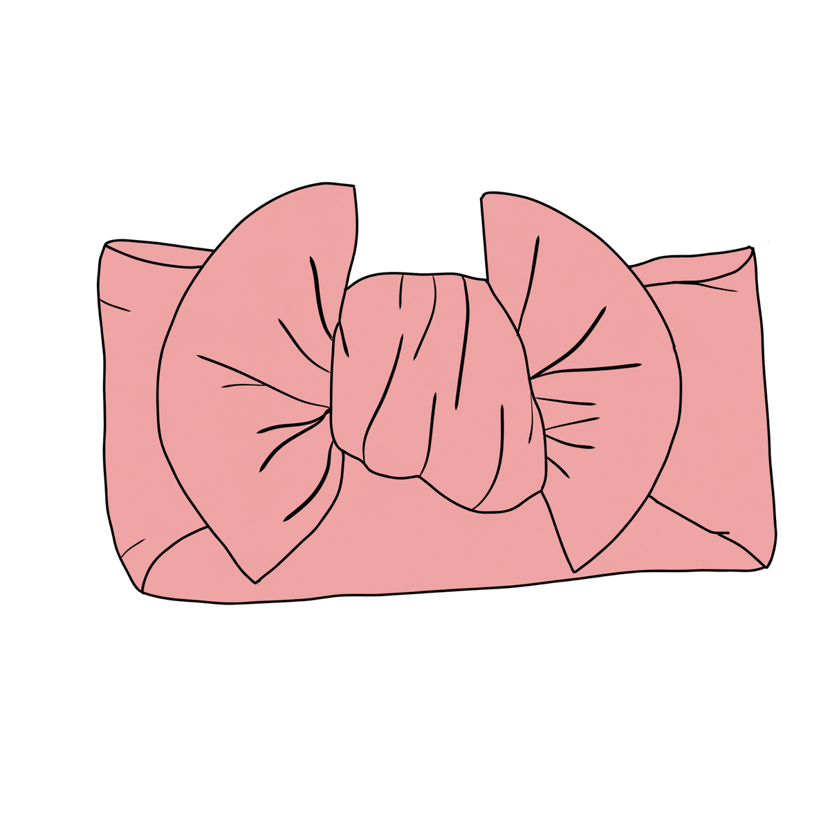 PREORDER Rose Pink Bamboo Headband