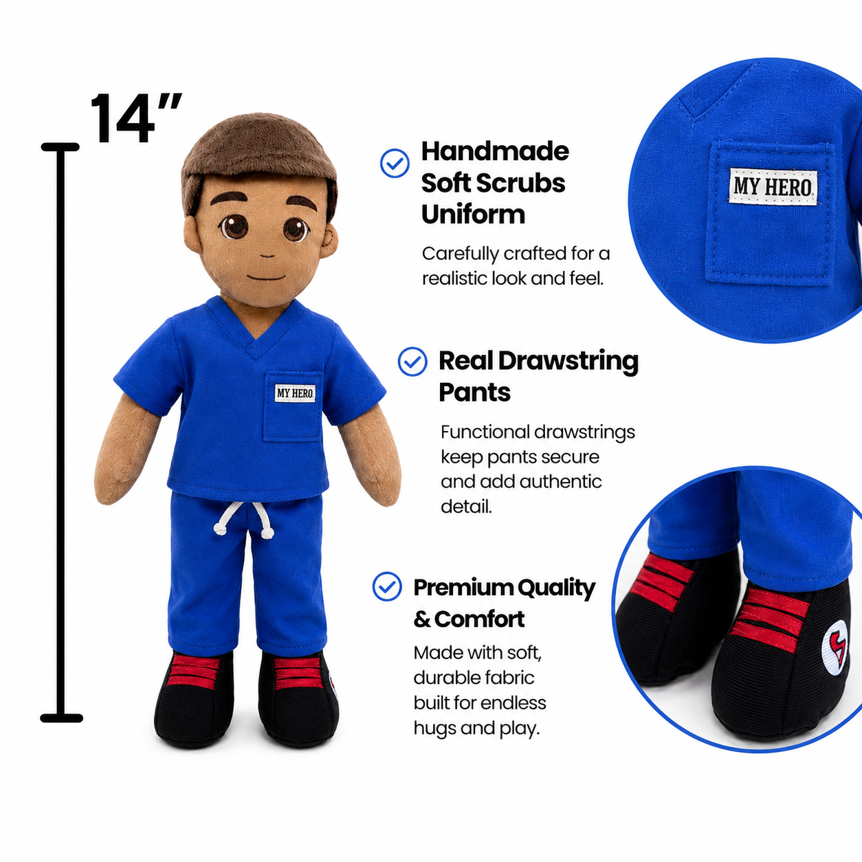 Doctor Doll & Nurse Doll | Recordable Medical Doll