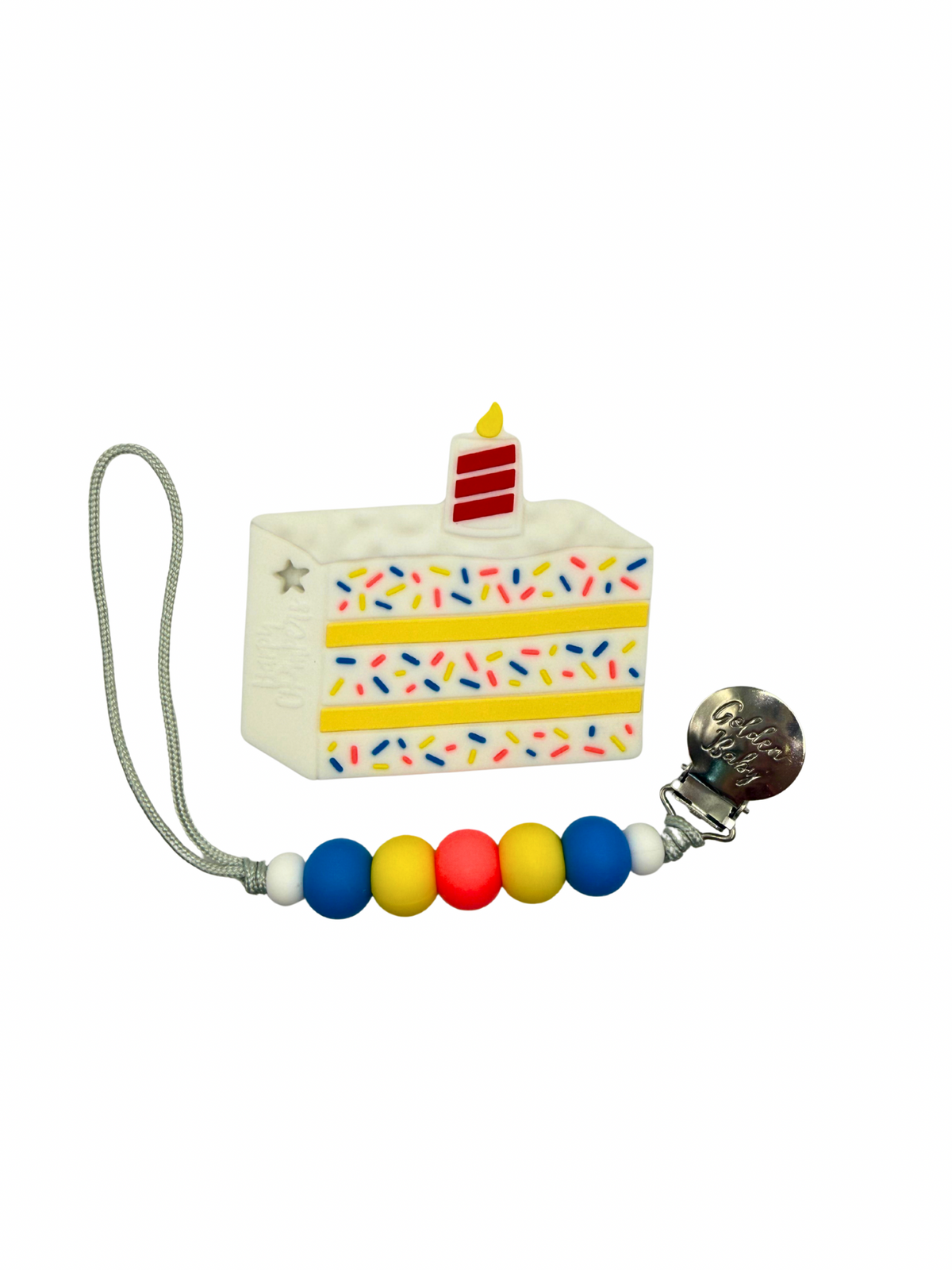 Birthday Cake Teether Set