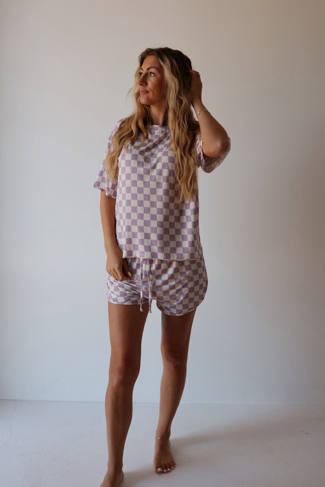 Women's Bamboo Short Set | Grape Soda