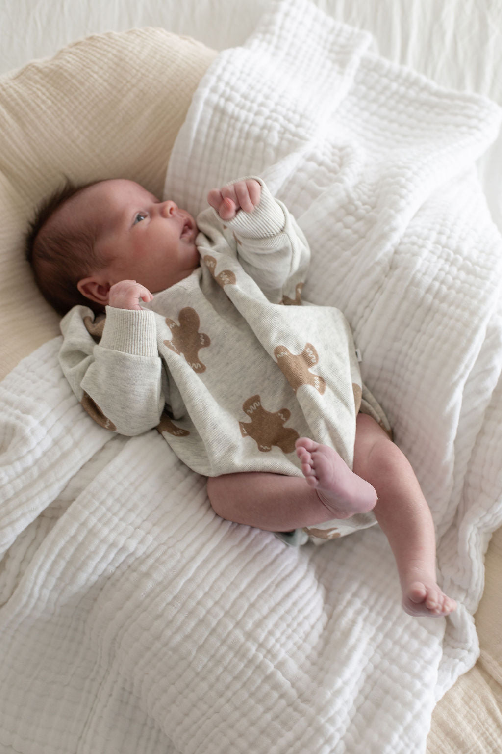 Sweatshirt Romper | Gingerbread 2.0
