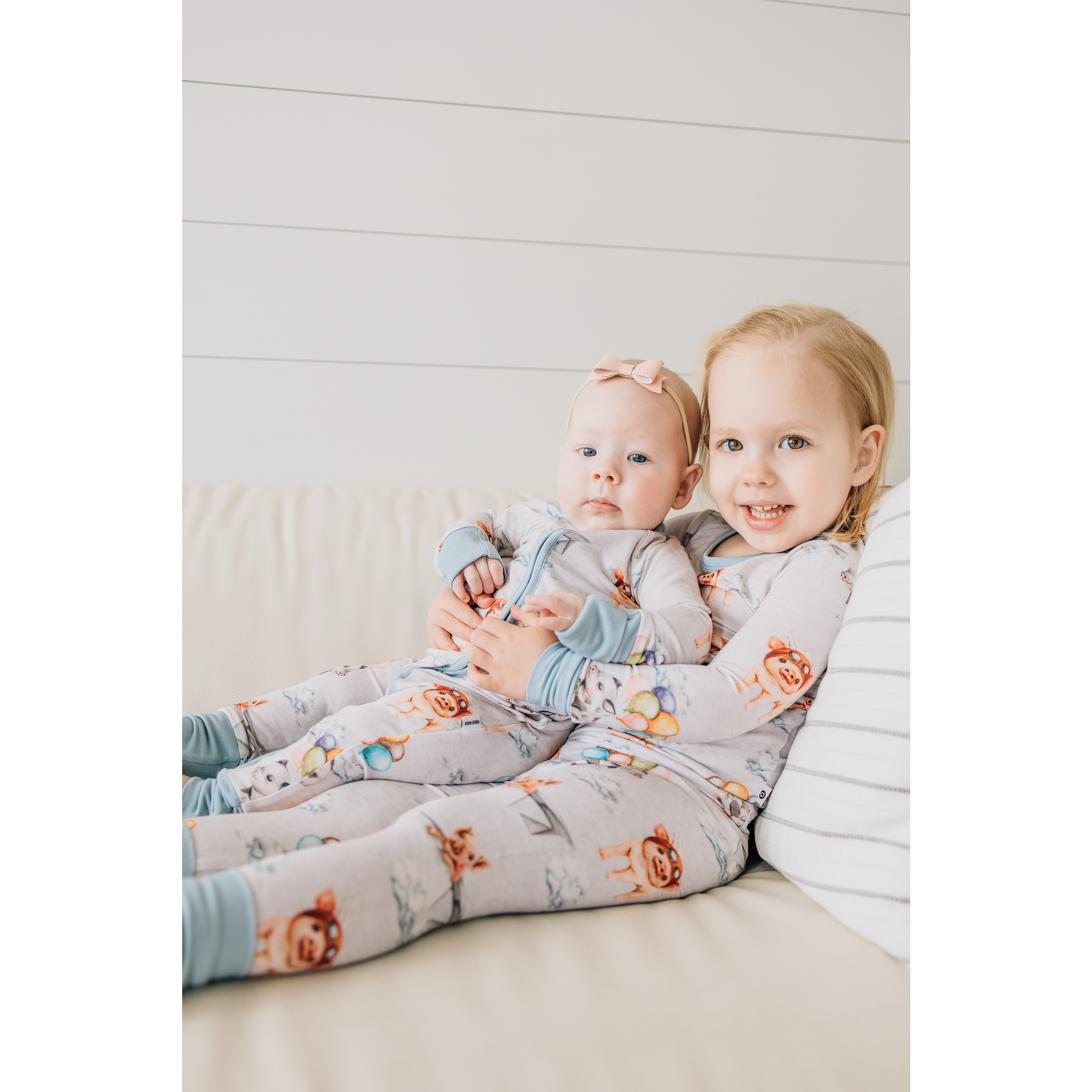 When Pigs Fly Two-Piece Pajama Set Baby & Toddler Sleepwear kindthing   