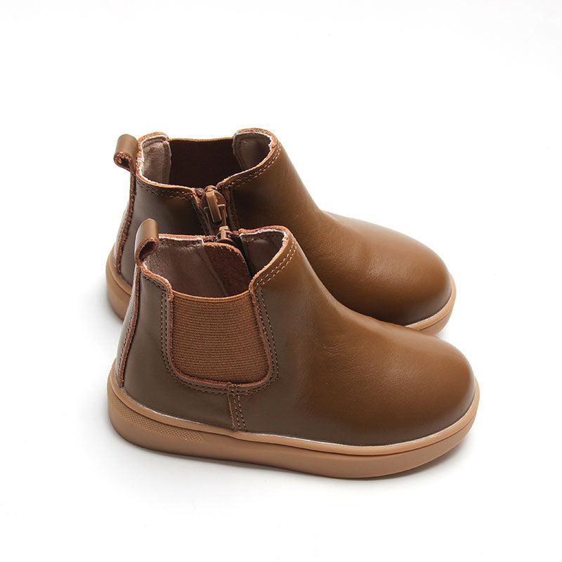 Leather Chelsea Boot | Color 'Espresso' | Hard Sole