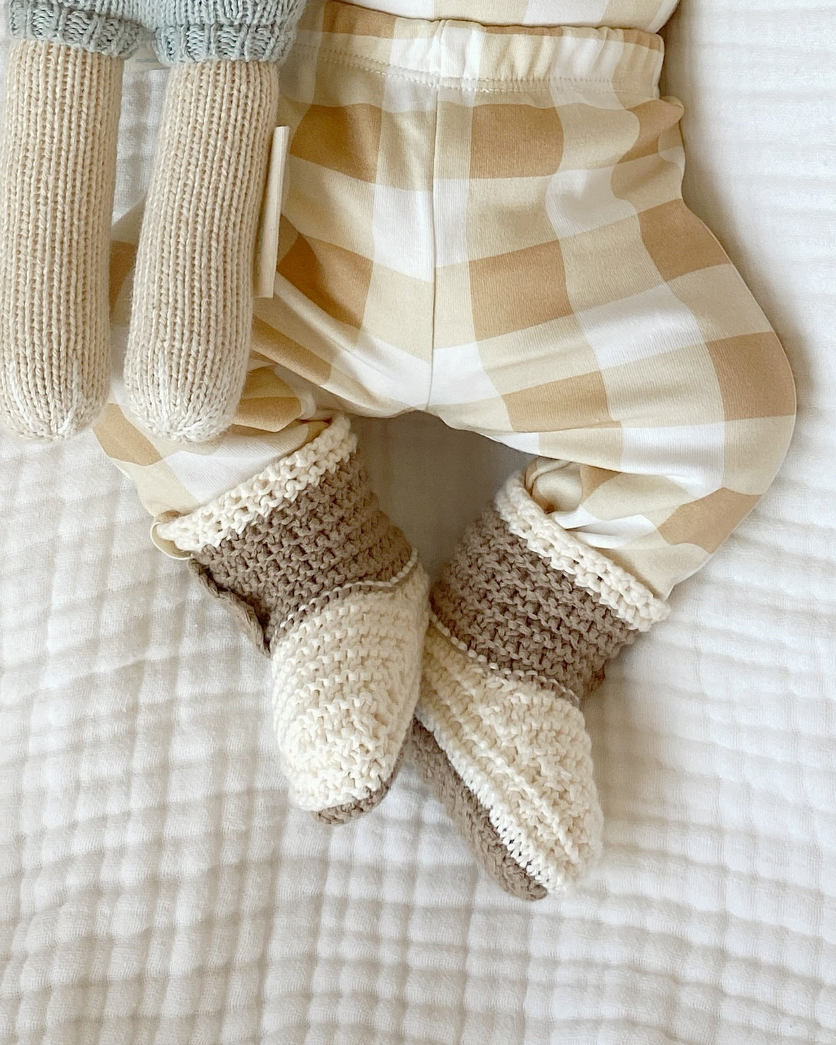 Giddy Up Booties - Cream