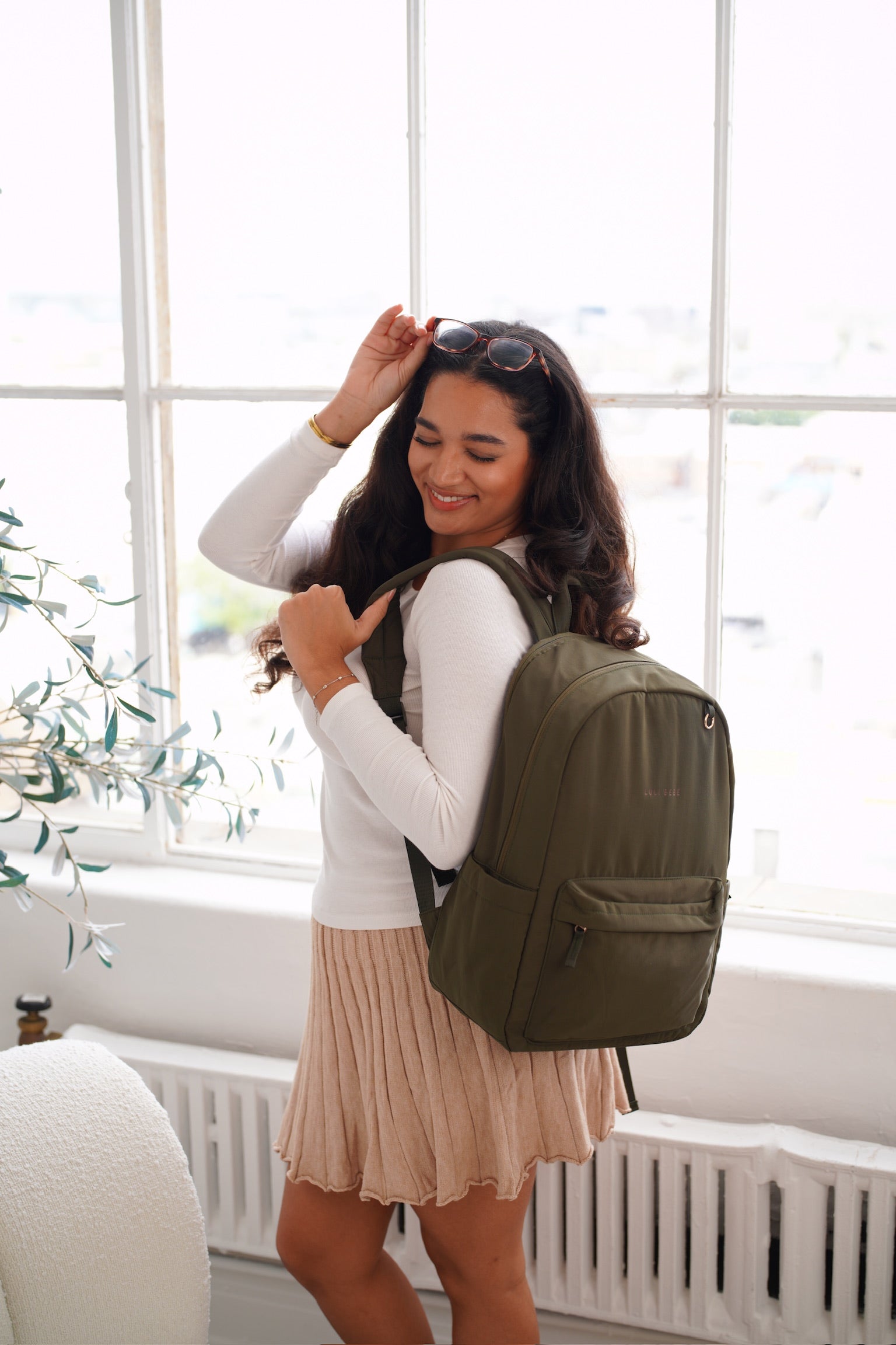 The Daily Backpack Olive