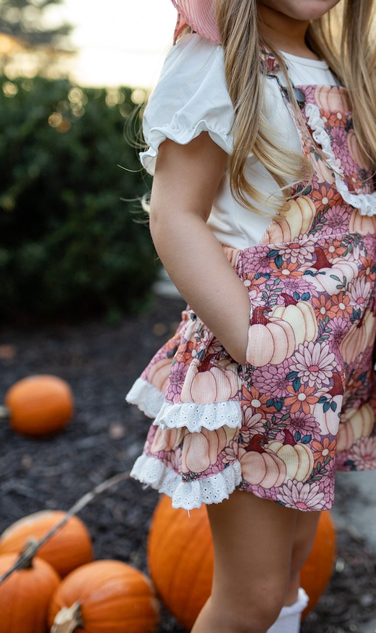 Harvest Blossom Overalls