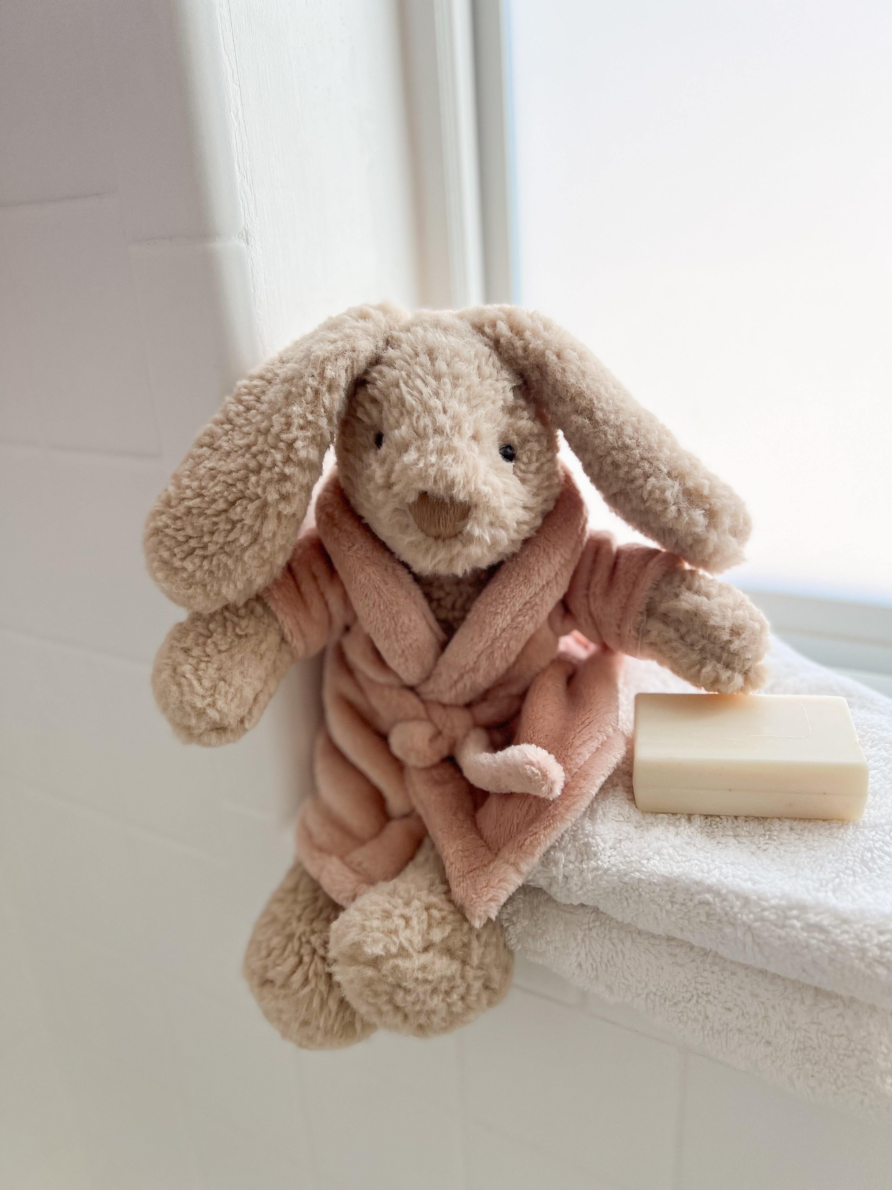 Harlow Robe Bunny-Pink