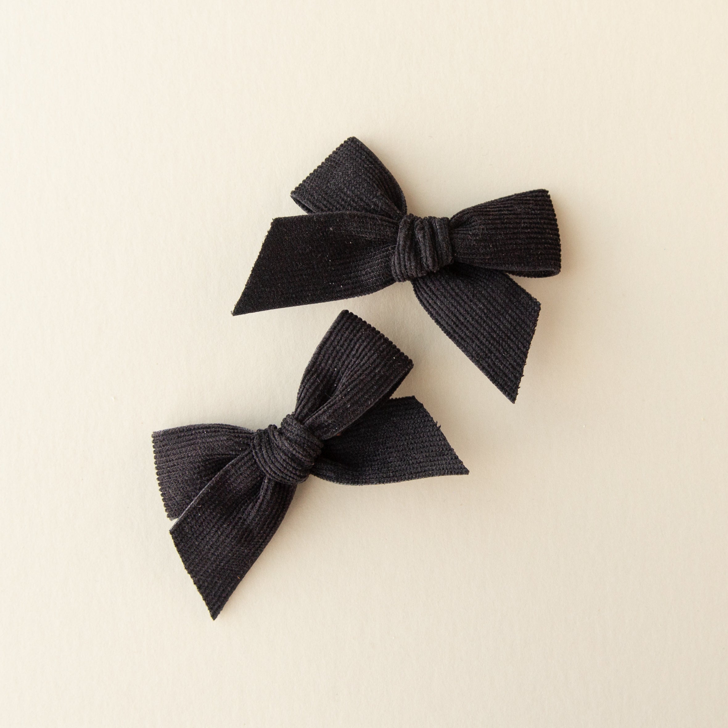 Ink | Corduroy Ribbon Bow