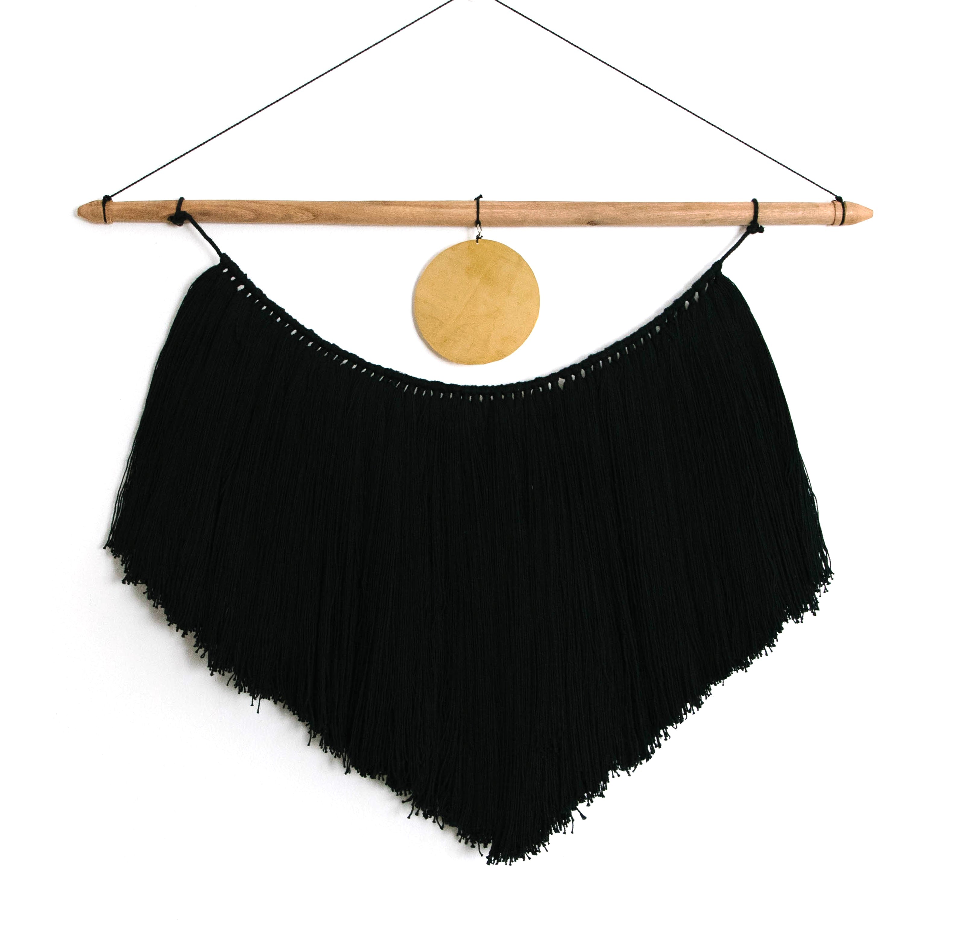 Macrame Wall Hanging<br>Golden Moon